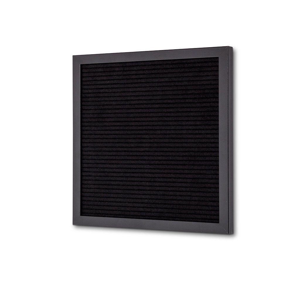 Showdown Displays Anzeigetafel Showdown Buchstabentafel - 30x30cm - Schwarz (1-St)