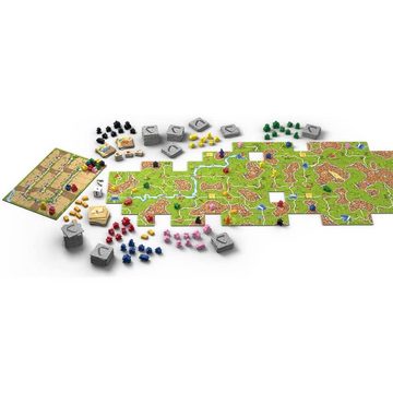 Asmodee Spiel, Familienspiel Carcassonne, Big Box 3.0 im neuen Design, Grundspiel + Erweiterungen, ab 7 Jahre