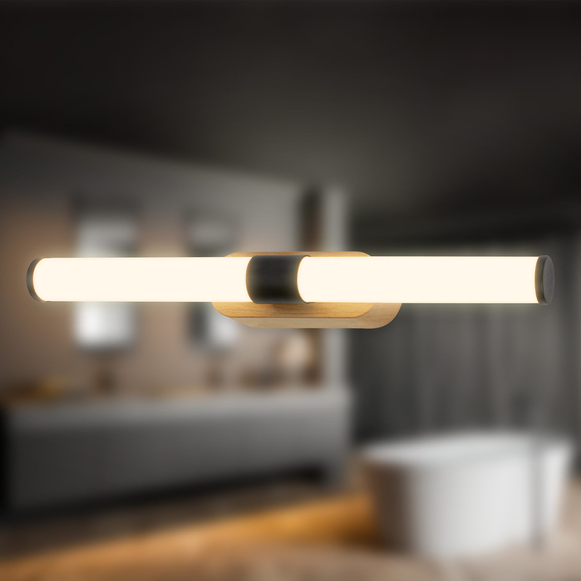 Briloner Leuchten LED Spiegelleuchte Wandleuchte RUNT Badlampe Spiegel IP44 günstig online kaufen