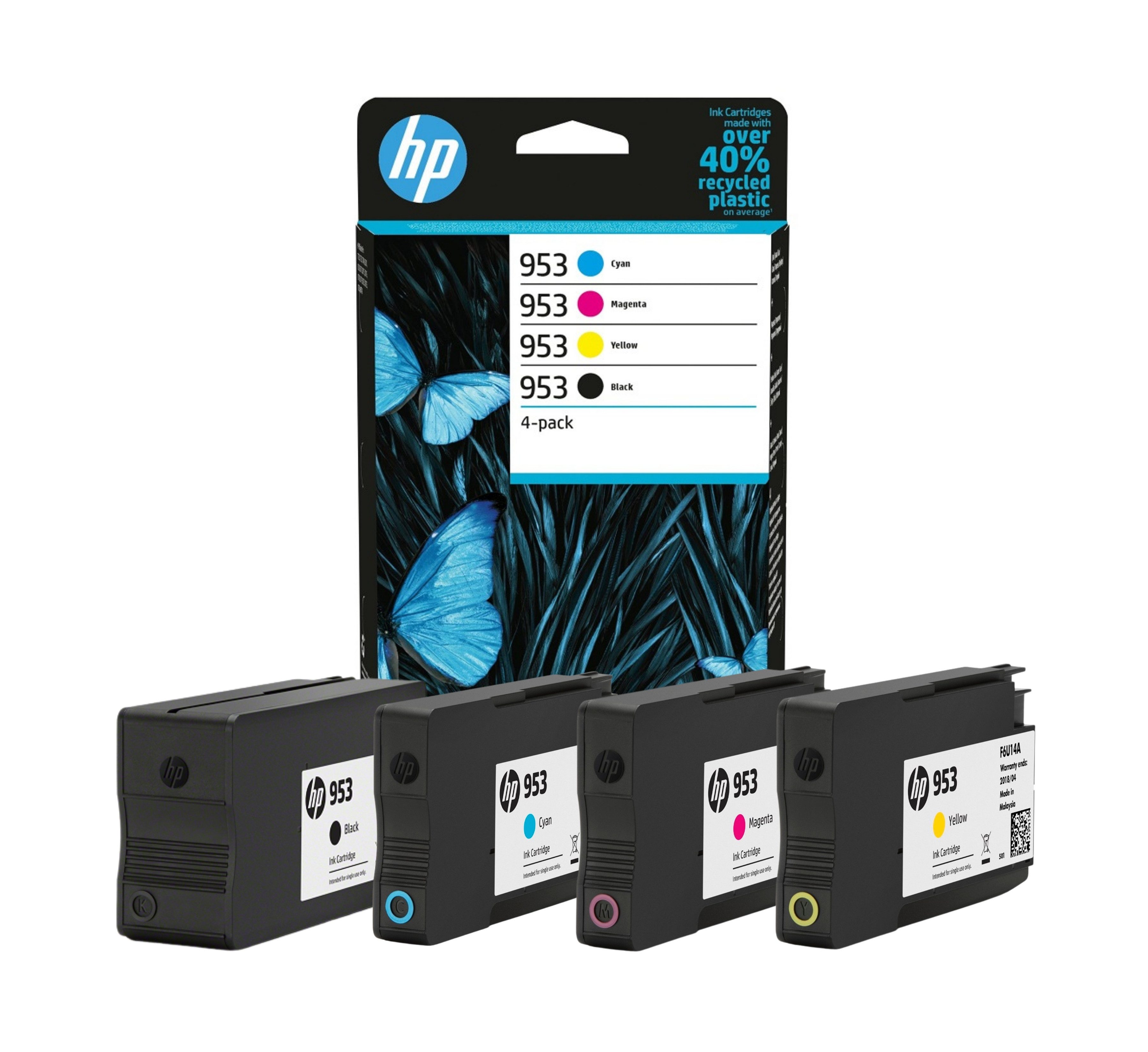 HP Druckerpatronen Original HP 953 (6ZC69AE) Multipack Tintenpatrone