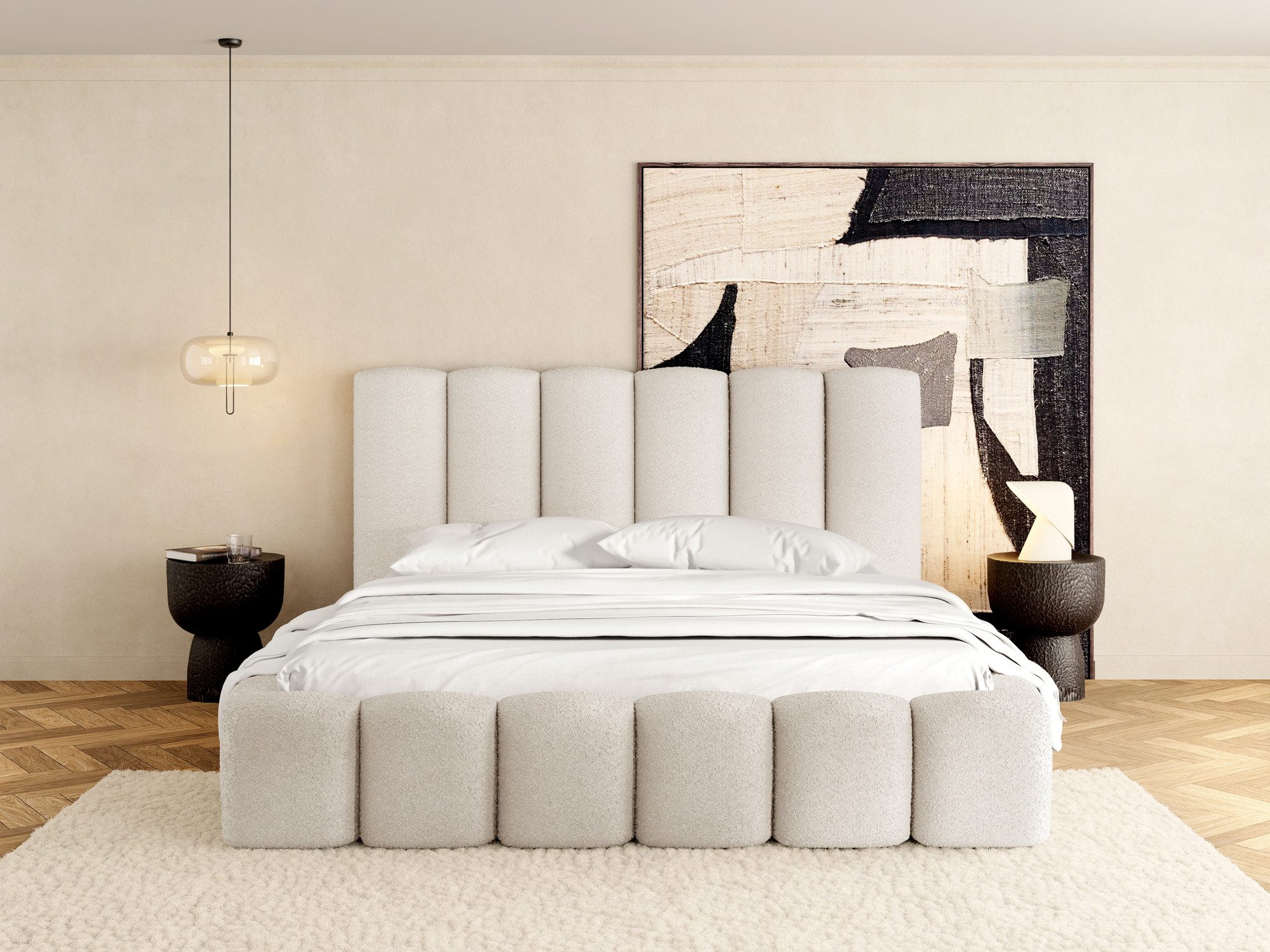 WFL GROUP Polsterbett Serenity (Modernes Polsterbett günstig online kaufen