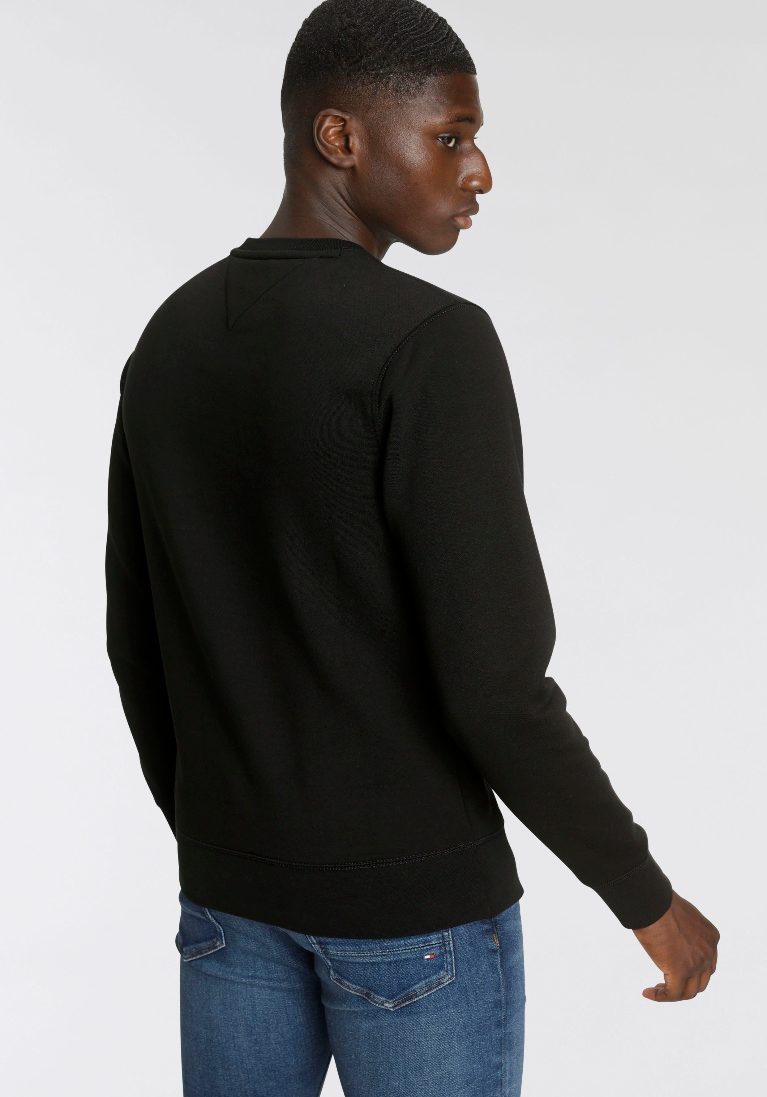Tommy Hilfiger Sweatshirt TOMMY LOGO unifarben, casual, regular fit, Baumwo günstig online kaufen