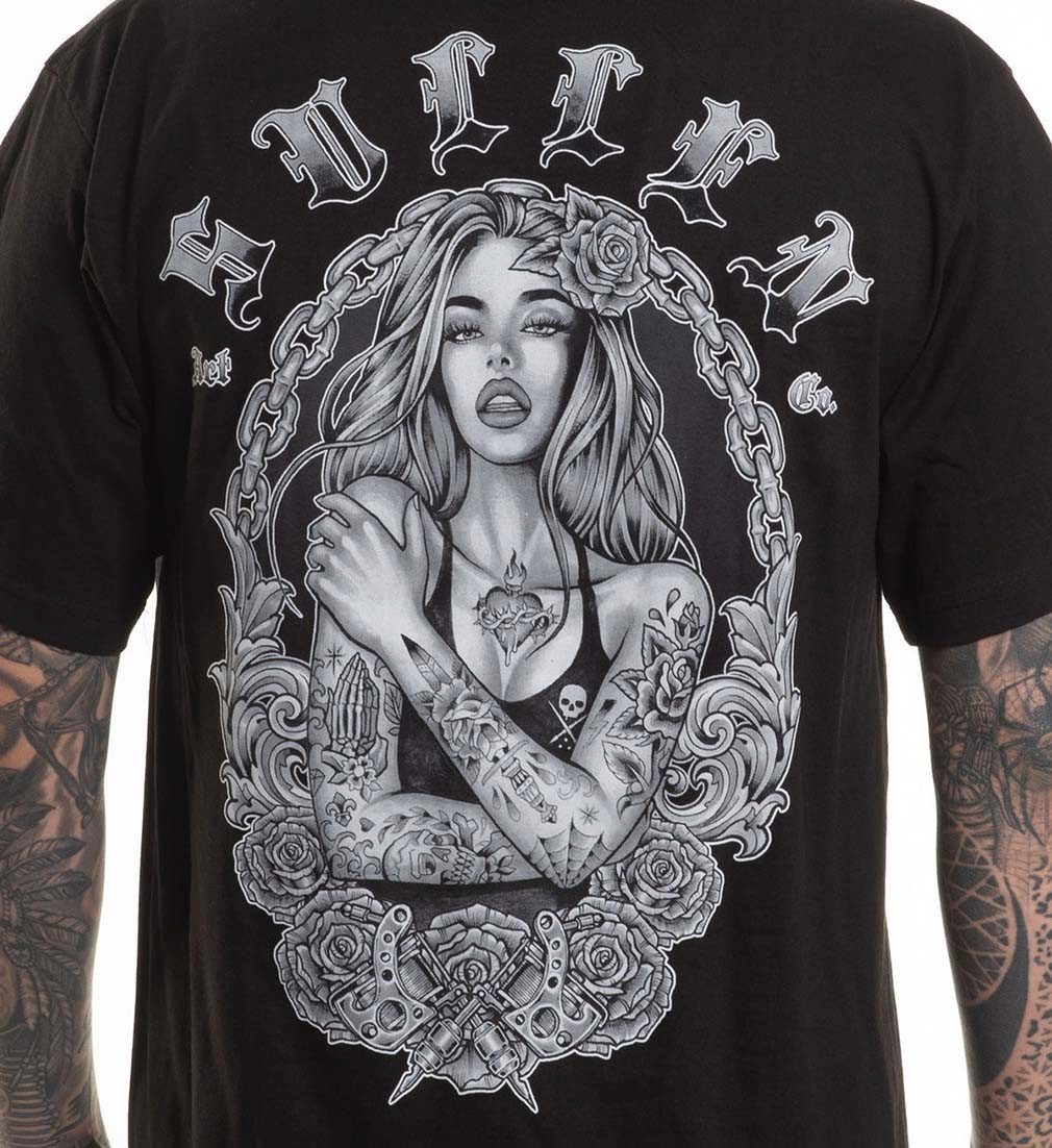 Sullen Clothing T-Shirt Parlor Pin-Up