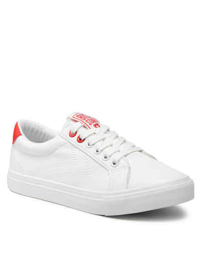 BIG STAR Sneakers aus Stoff BB274210 White/Red Sneaker