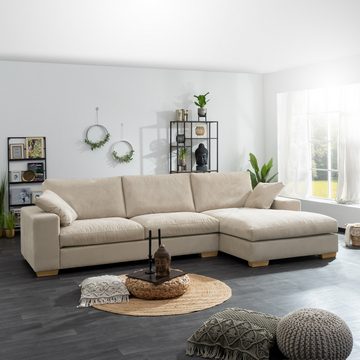 Max Winzer® Ecksofa Sofa Lea Longchair links 2,5-Sitzer rechts