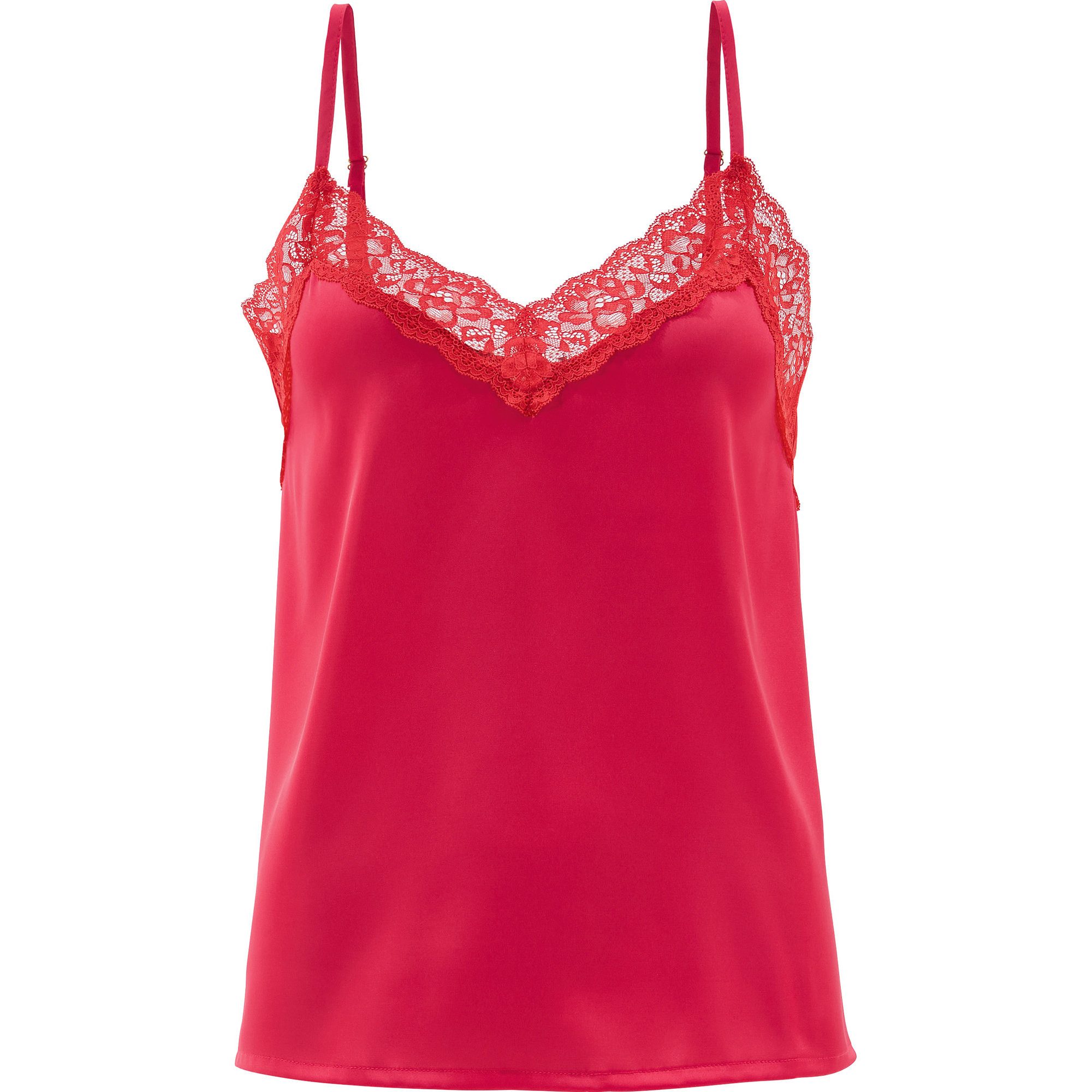 Erwin Müller Pyjama Damen-Shorty Satin Uni