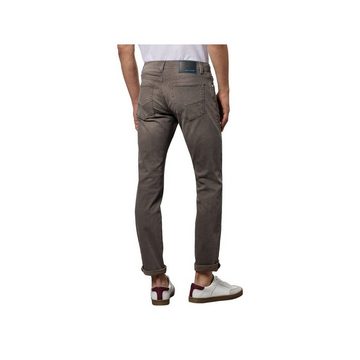 Pierre Cardin 5-Pocket-Jeans braun (1-tlg)
