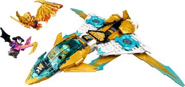 LEGO® Konstruktions-Spielset Zanes Golddrachen-Jet, (258 St)