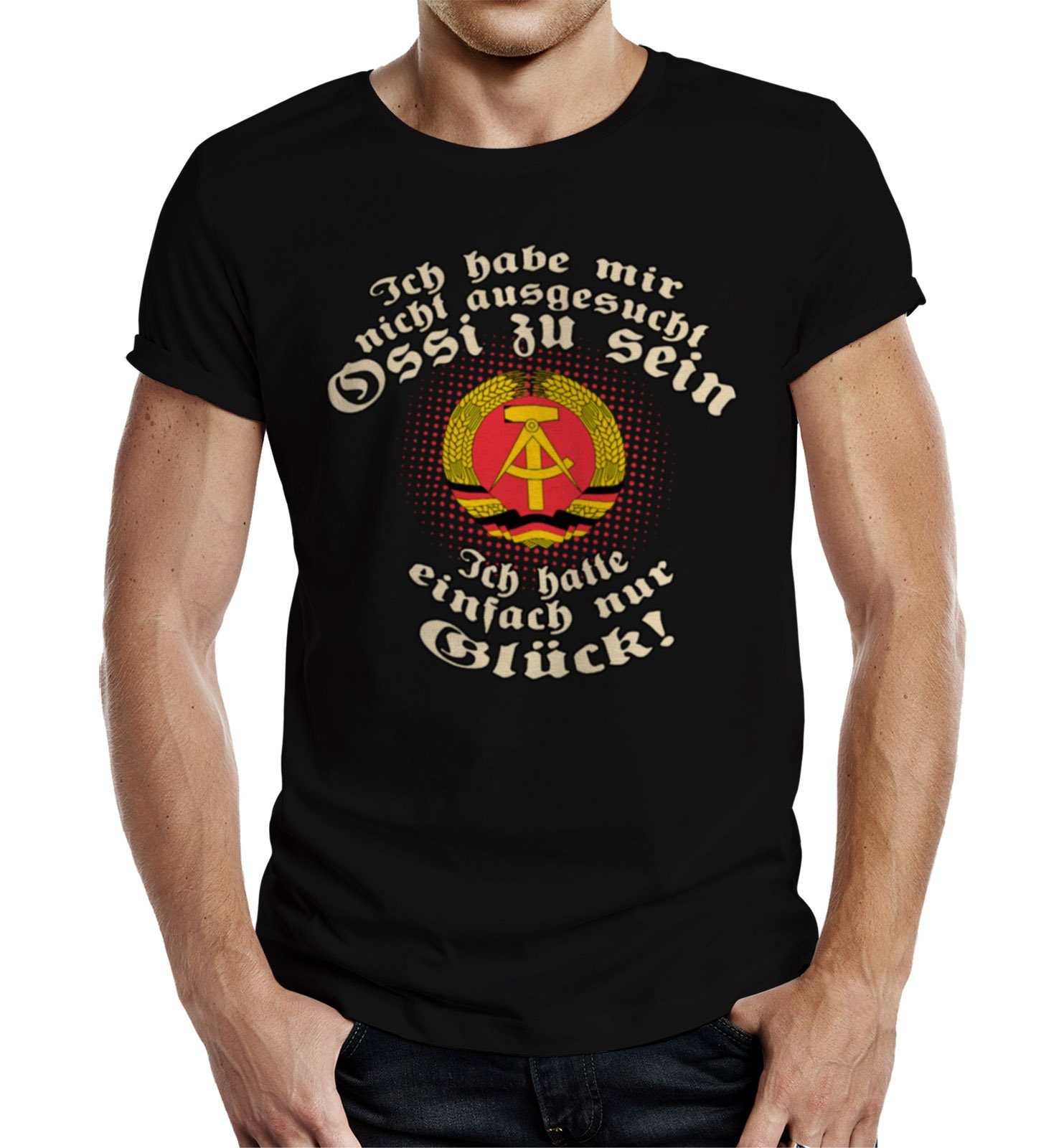 RAHMENLOS® T-Shirt für den glücklichen Ossi: günstig online kaufen