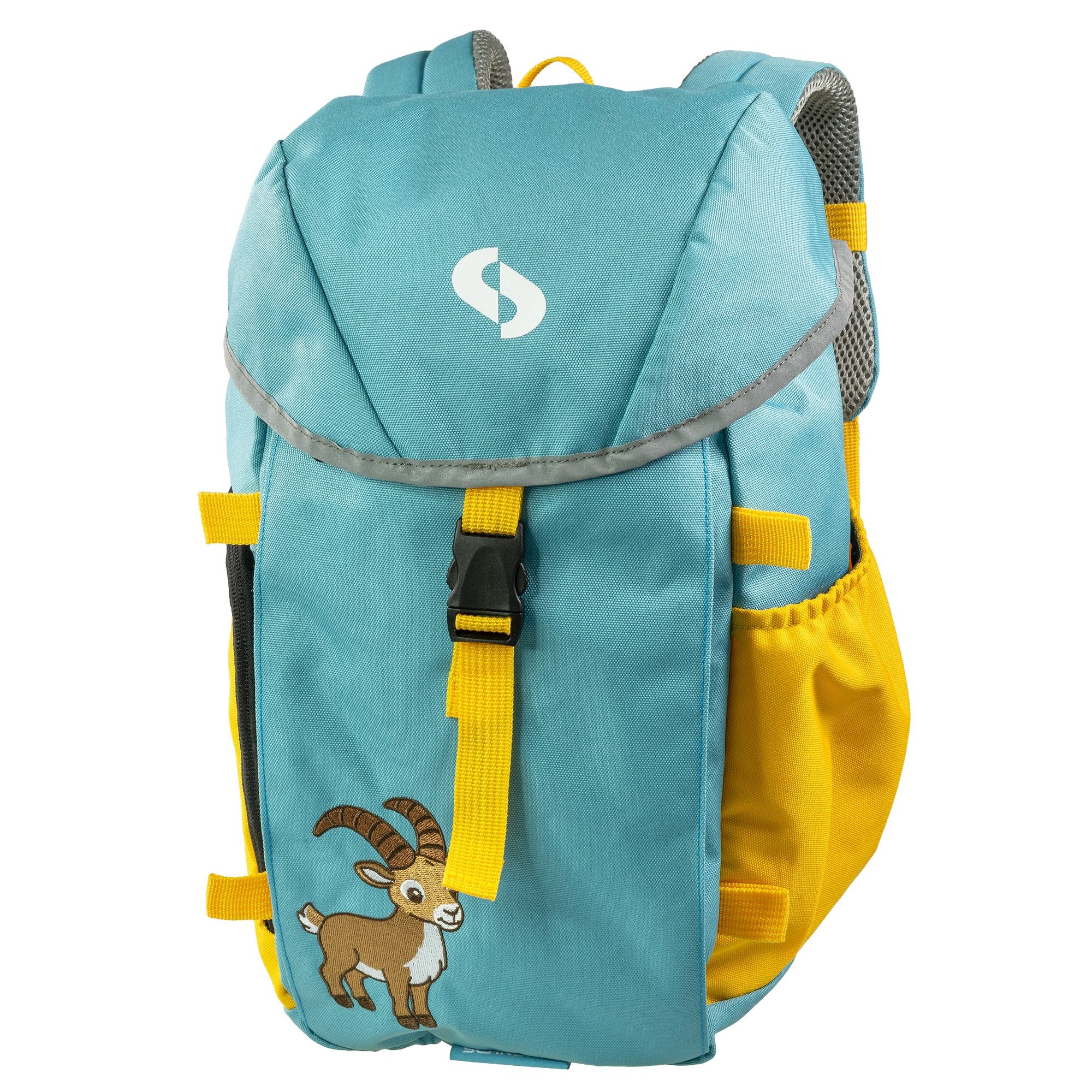SCHNORR Rucksack Kinderrucksack 10L Eisblau Honiggelb für Kita und Ausflug