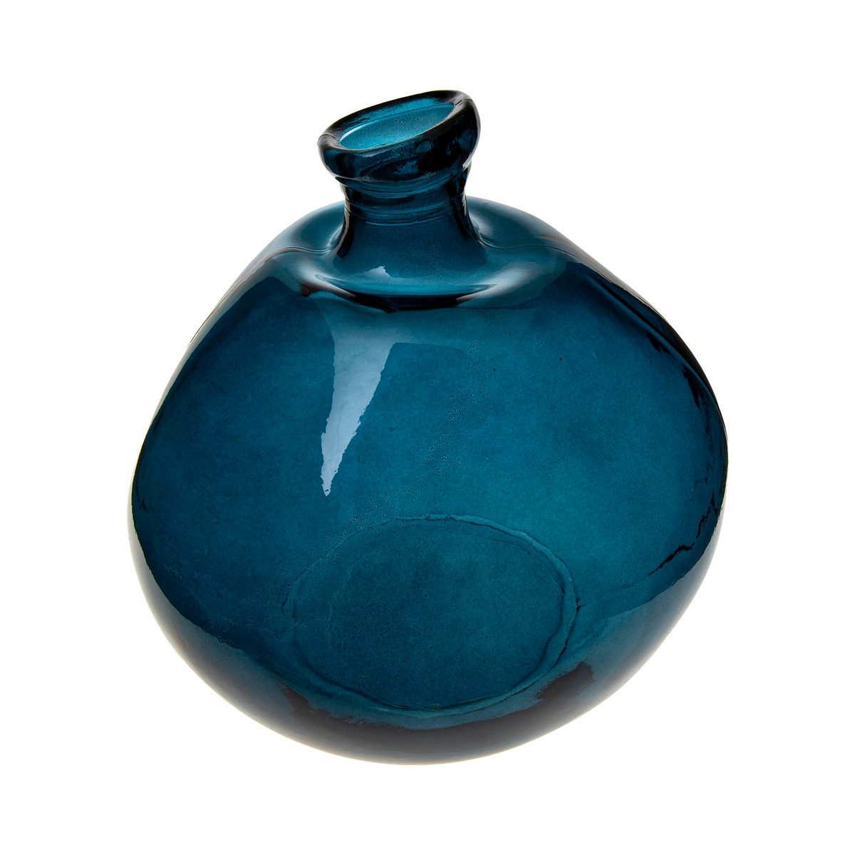 Atmosphera Créateur d'intérieur Dekovase Runde Vase für Schnittblumen, Glas, Ø 33 cm (einzeln)