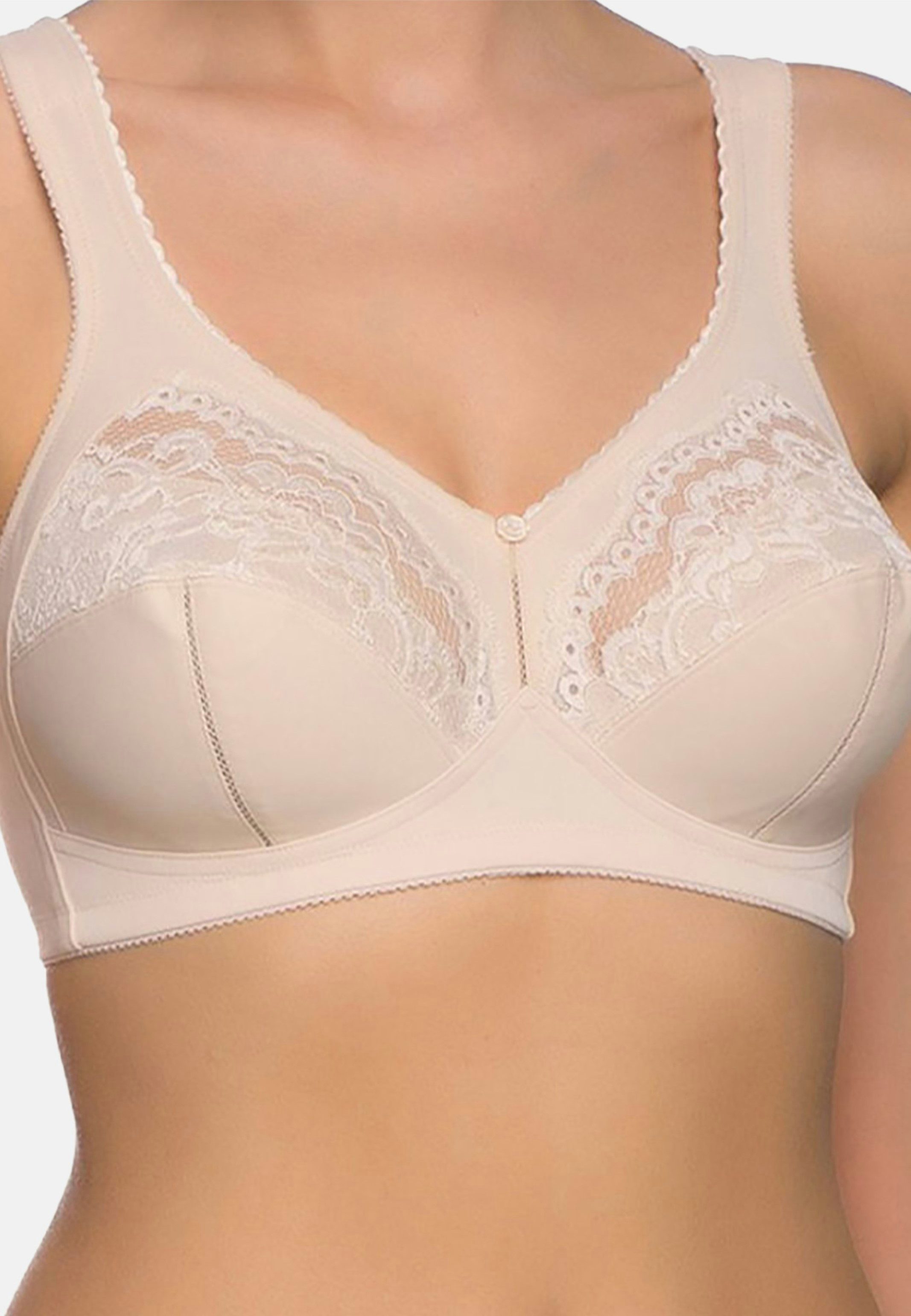 Triumph Bügelloser BH Allegra N (1-tlg) BH ohne Bügel - Trenslo-Stäbchen geben Halt von der Seite