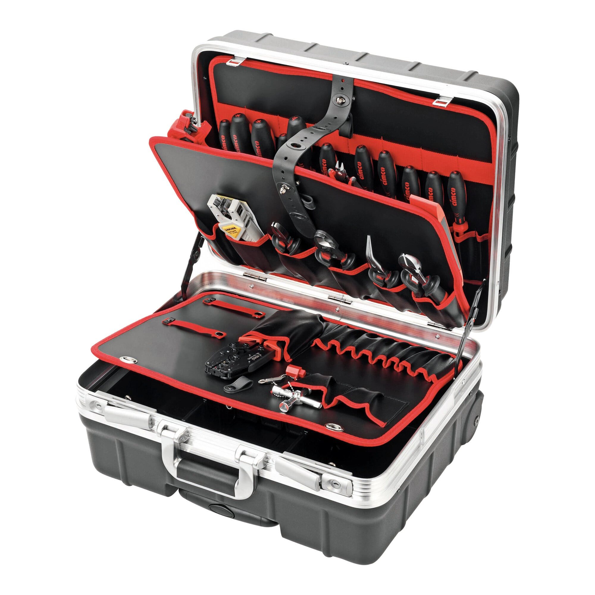Cimco Zubehör-Set Cimco Technikerkoffer Industrie mit Trolleyfunktion 170600