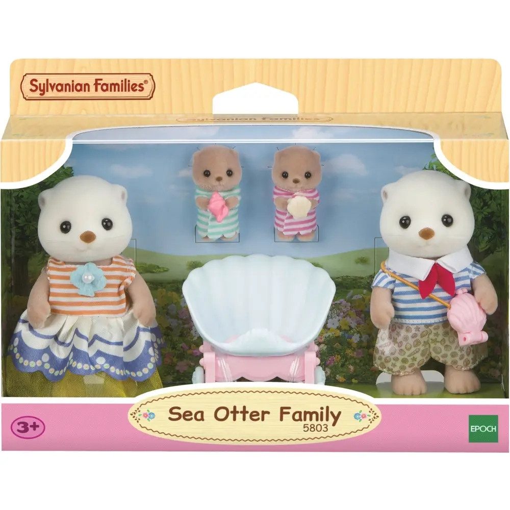 EPOCH Traumwiesen Actionfigur Sylvanian Families Seeotter Familie