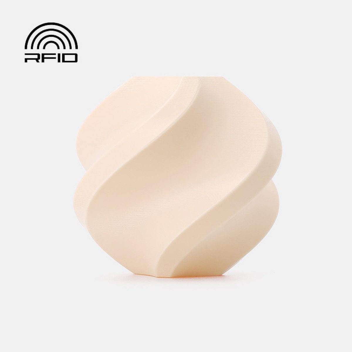 Bambu Lab Filament Bambu Lab PETG Basic Filament Refill Dunkles Beige (30403), Refill ohne Spule – nachhaltig und ressourcenschonend