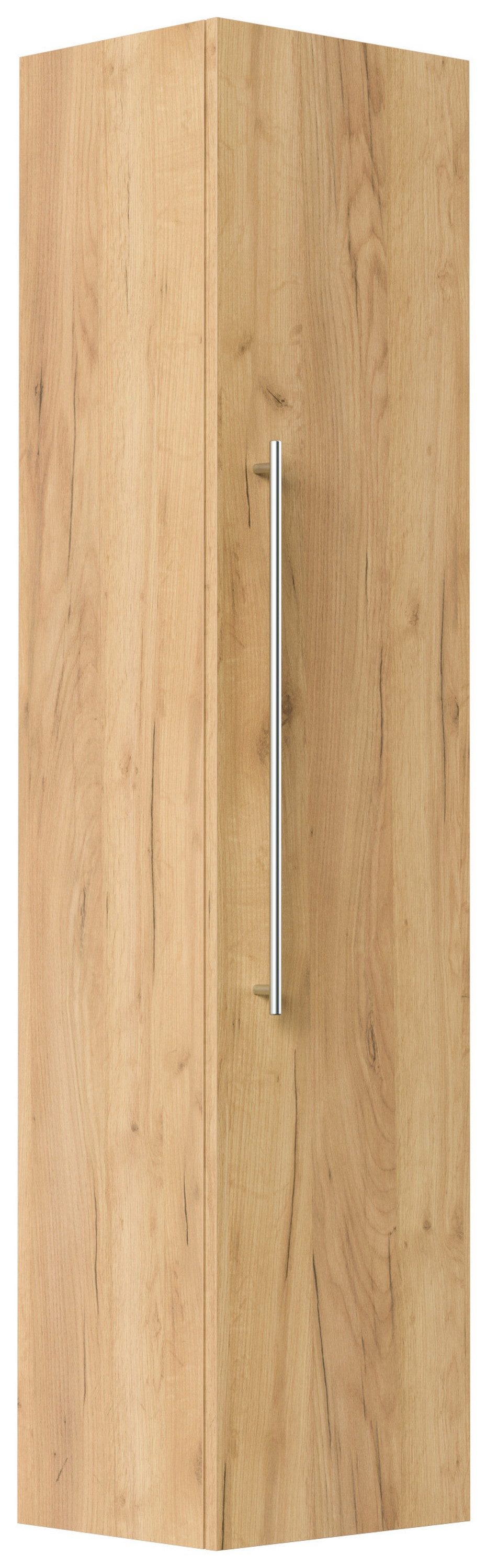 Posseik Hochschrank Badezimmer Hochschrank "Levana XXL" 150 cm Eiche Gold