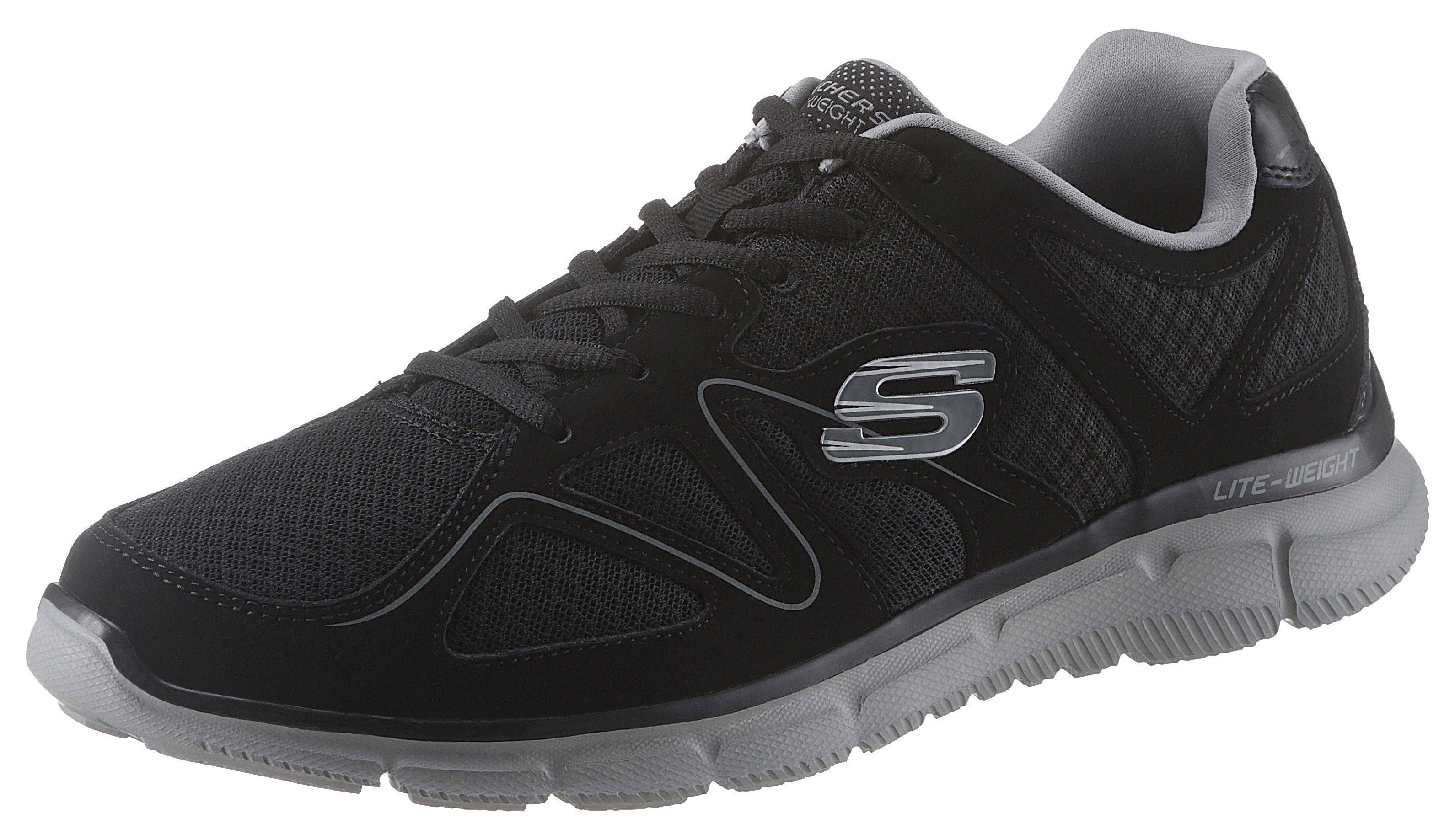 Foam-Ausstattung komfortabler Sneaker mit Verse Memory schwarz Skechers