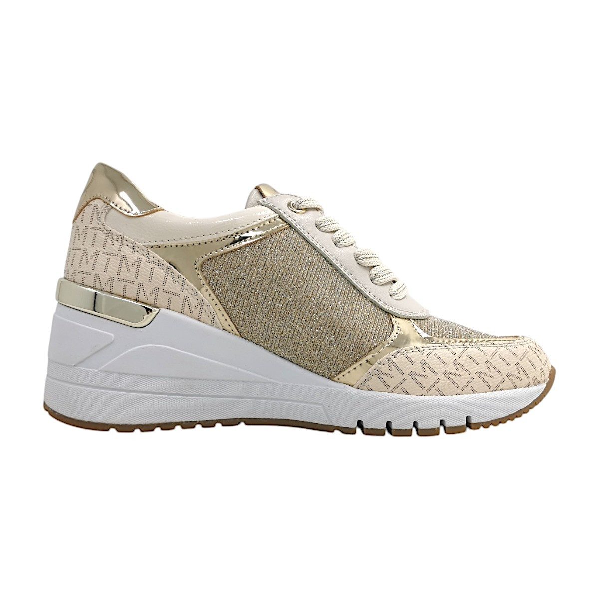 MARCO TOZZI Keilsneaker, Freizeitschuh, Halbschuh, Schnürschuh günstig online kaufen