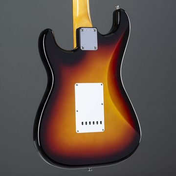 Fender E-Gitarre, American Vintage II 1961 Stratocaster RW 3-Color Sunburst - E-Gitarr