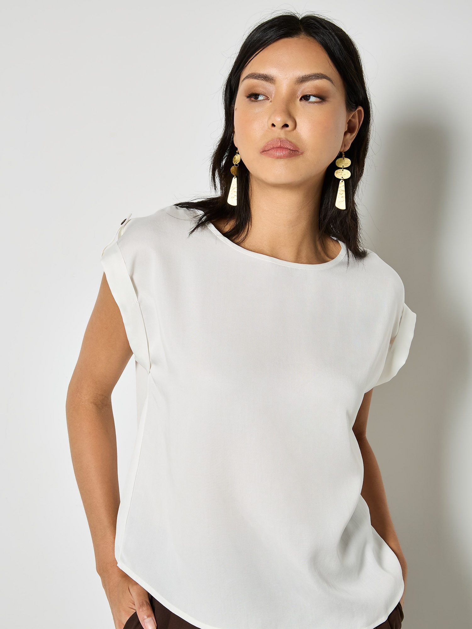 T-Shirt Gewebtes T-Shirt