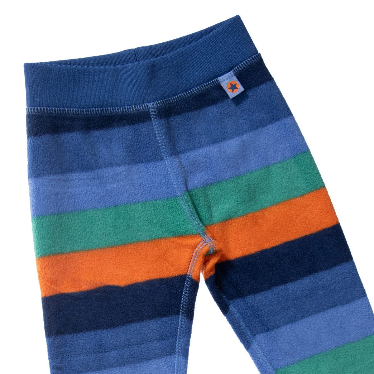Villervalla Fleecehose Streifen Unisex Kinder (1-tlg) Stoffhose, Jogginghose, Jogger, Freizeithose, Sporthose