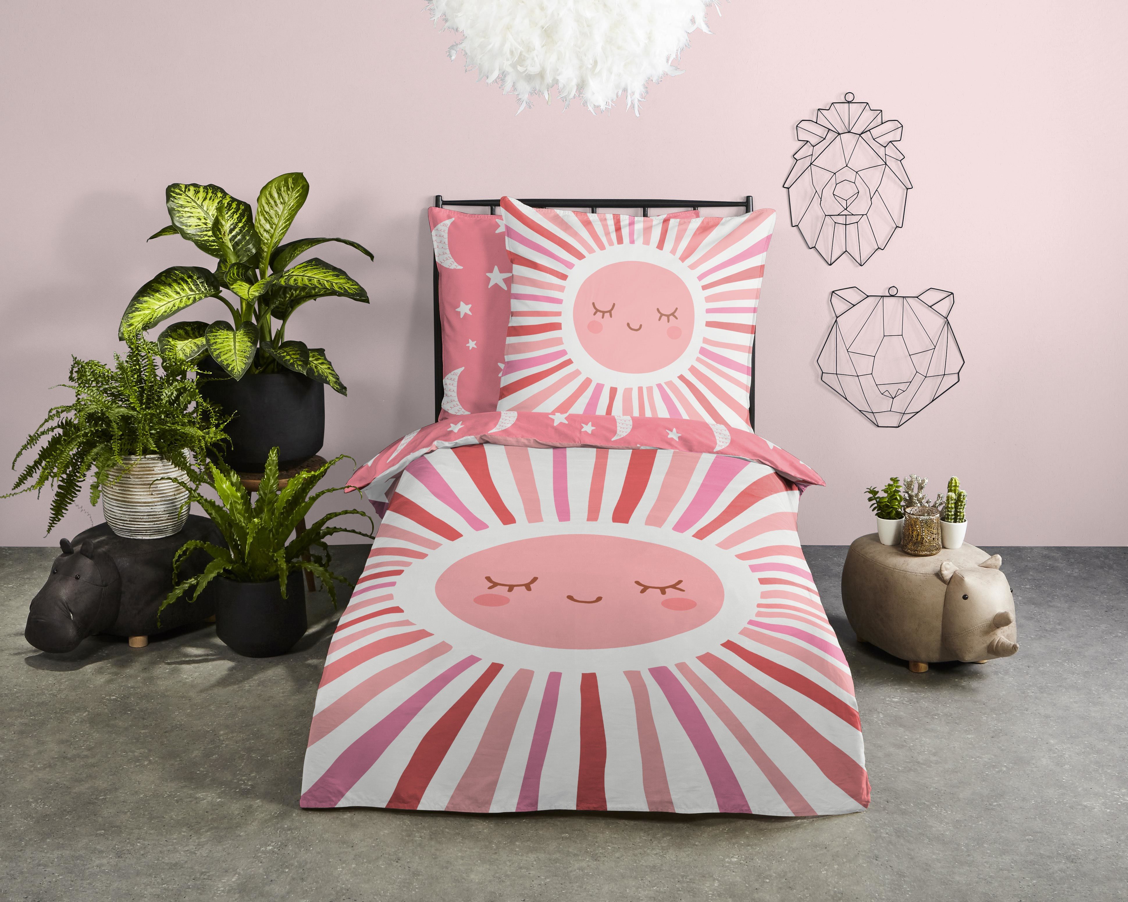 good morning Kinderbettwäsche "Sunnymul" 2 Stk. tlg. Baumwolle, 135x200, Re günstig online kaufen