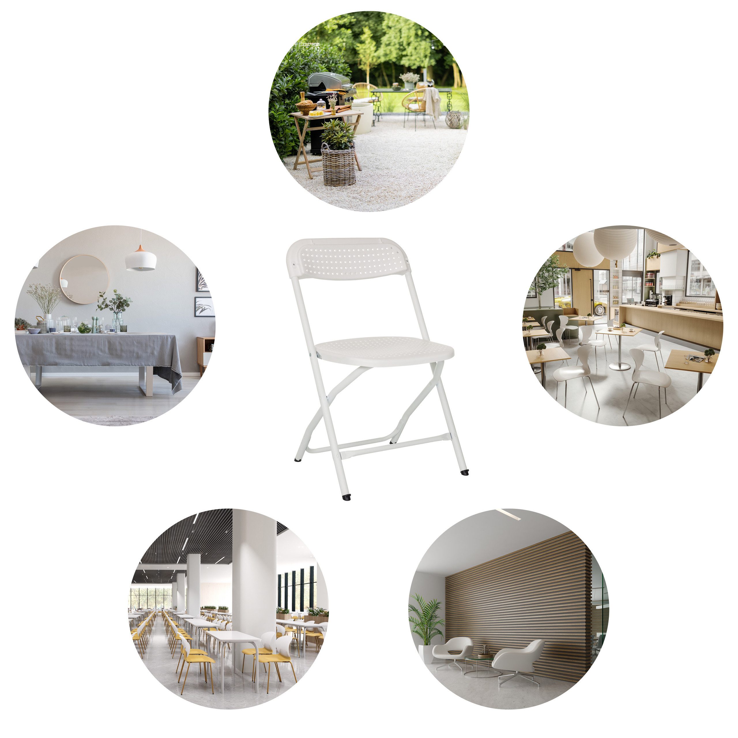 hjh OFFICE Gartenstuhl Outdoor Stuhl TUDELA günstig online kaufen