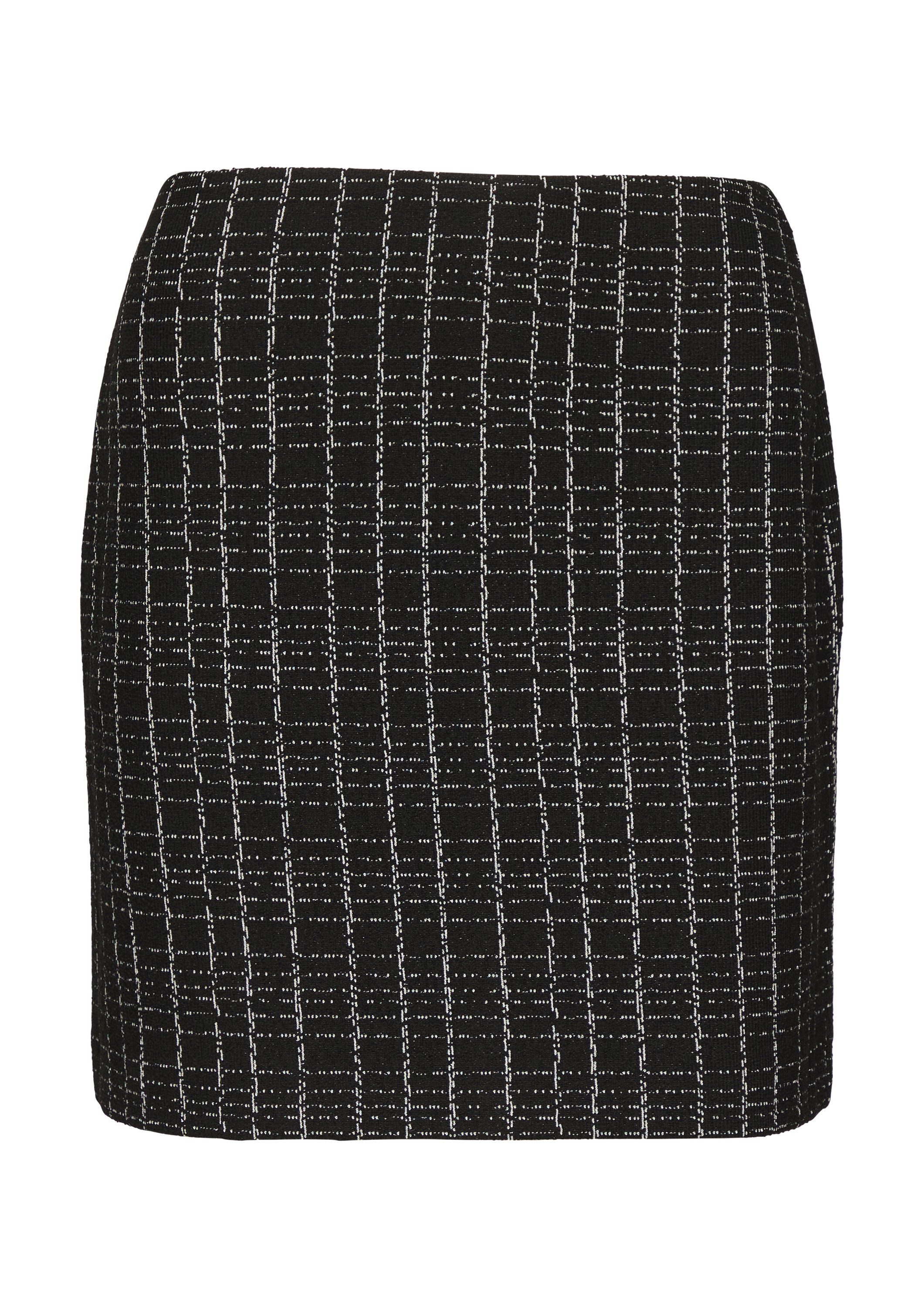 comma Minirock Rock Kurzer Rock in Bouclé Jersey günstig online kaufen