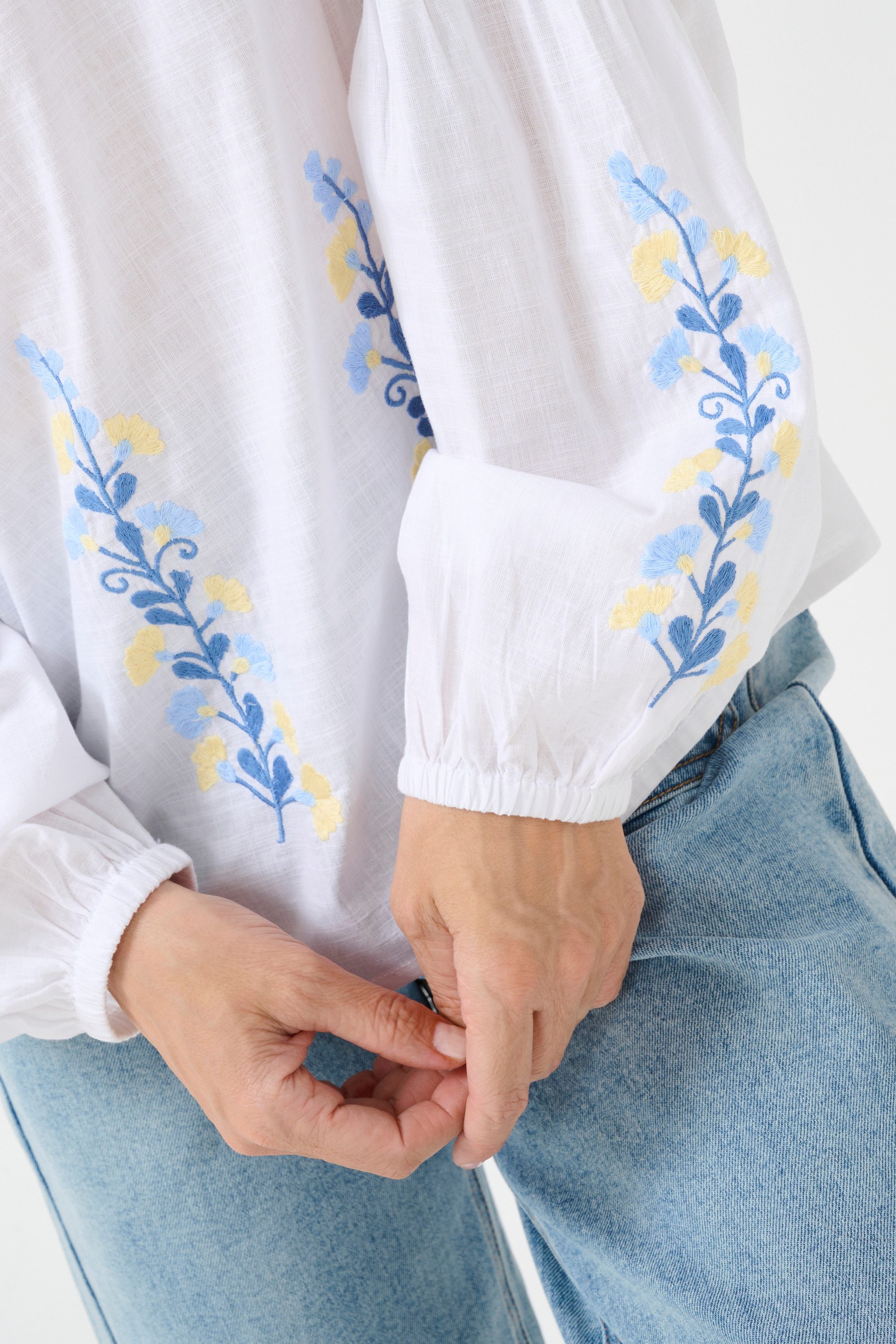 Cream Langarmbluse Langarm-Bluse CRSara