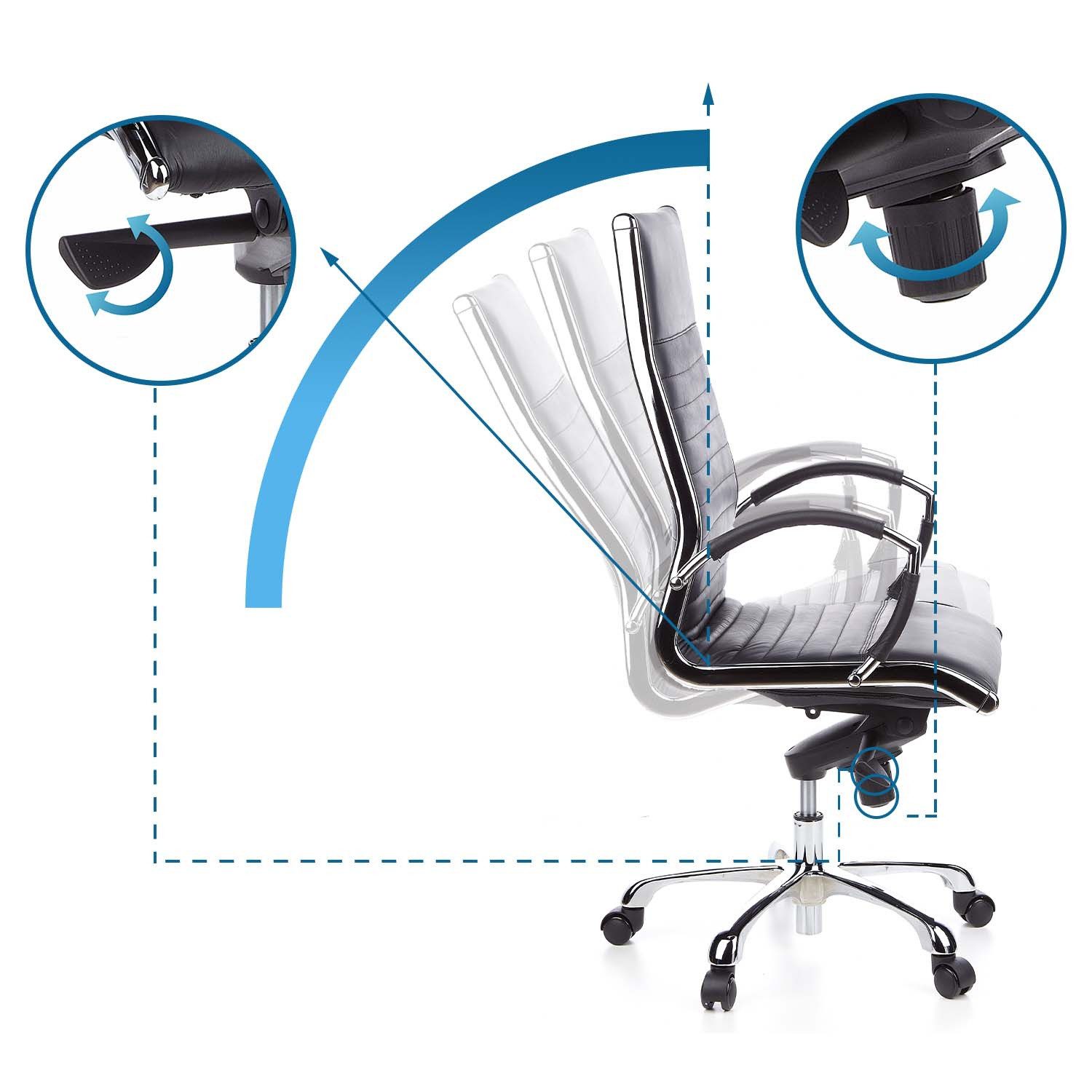 hjh OFFICE Chefsessel Profi Chefsessel PARMA günstig online kaufen