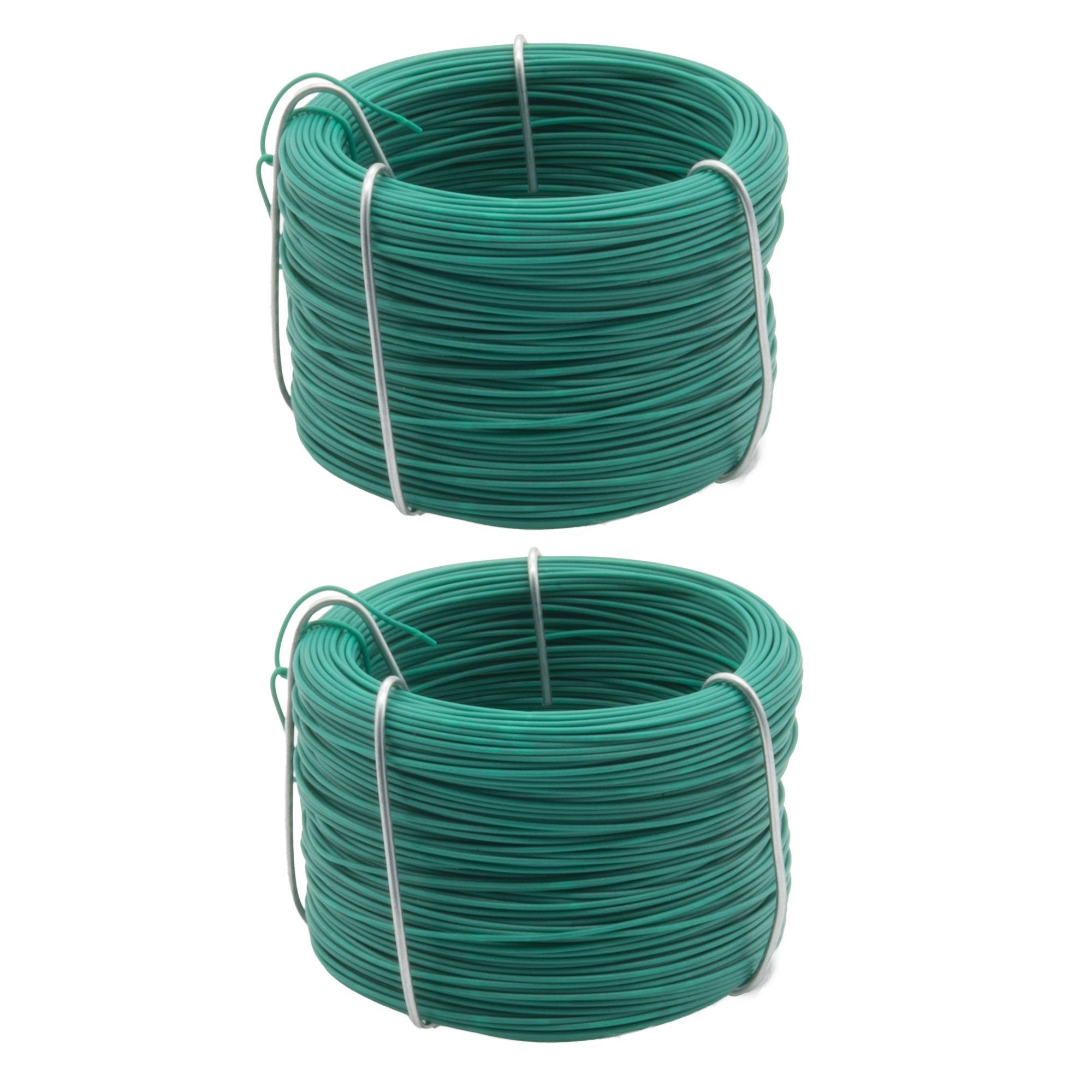Bindedraht 100m Bindedraht Blumendraht Basteldraht 0,7mm Set