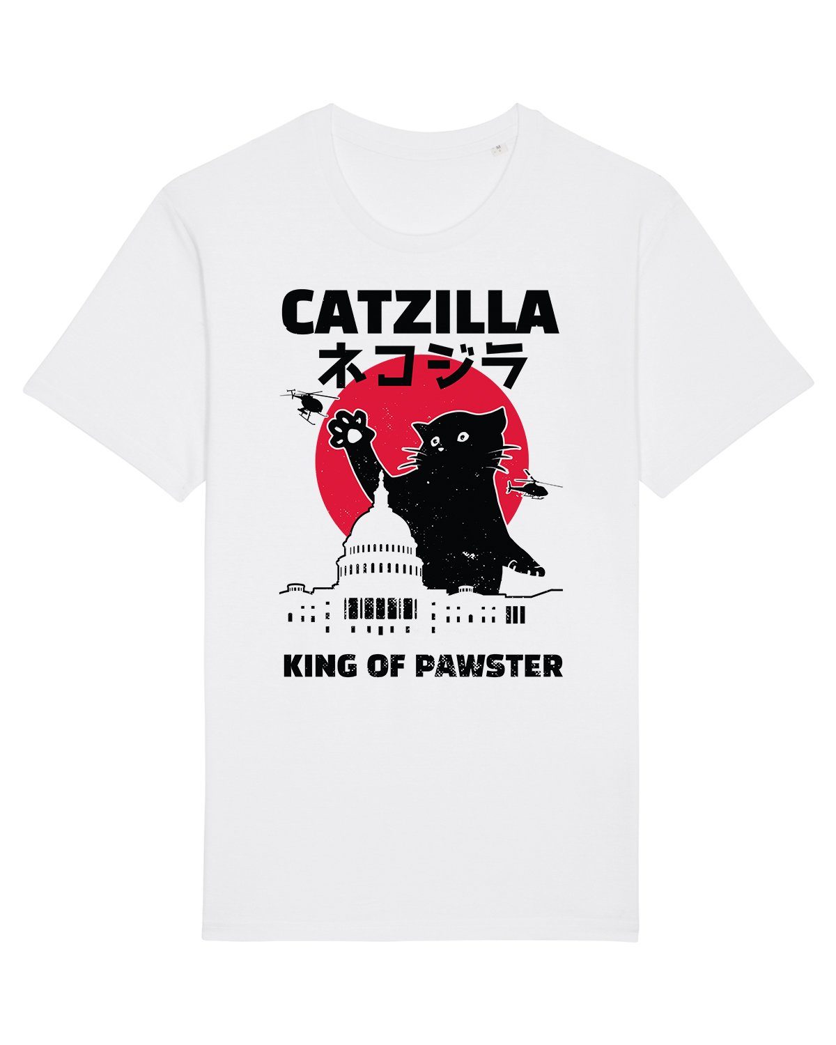 wat? Apparel Print-Shirt Catzilla (1-tlg) | T-Shirts