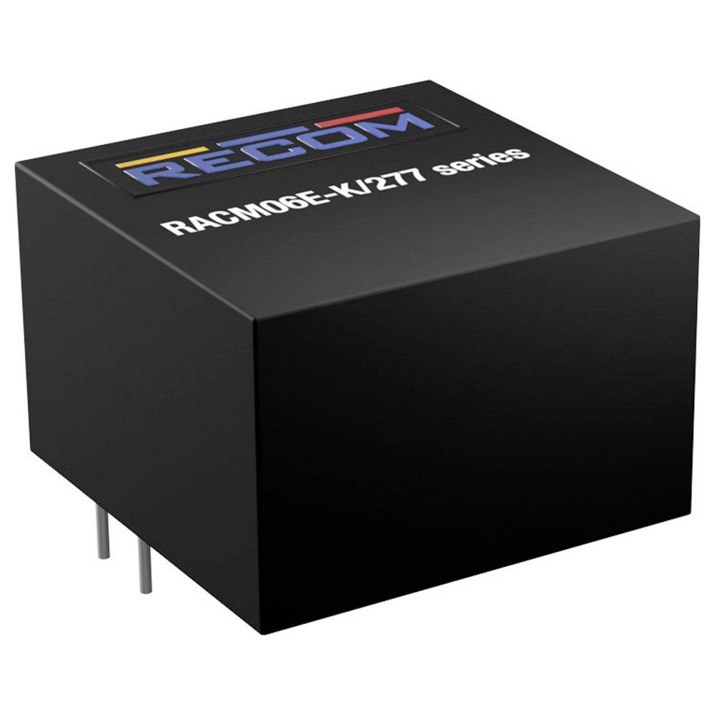 RECOM RECOM RACM06E-12SK/277 AC/DC-Einbaunetzteil geschlossen 12 V 0.5 A 6 W AC/DC-Einbaunetzteil