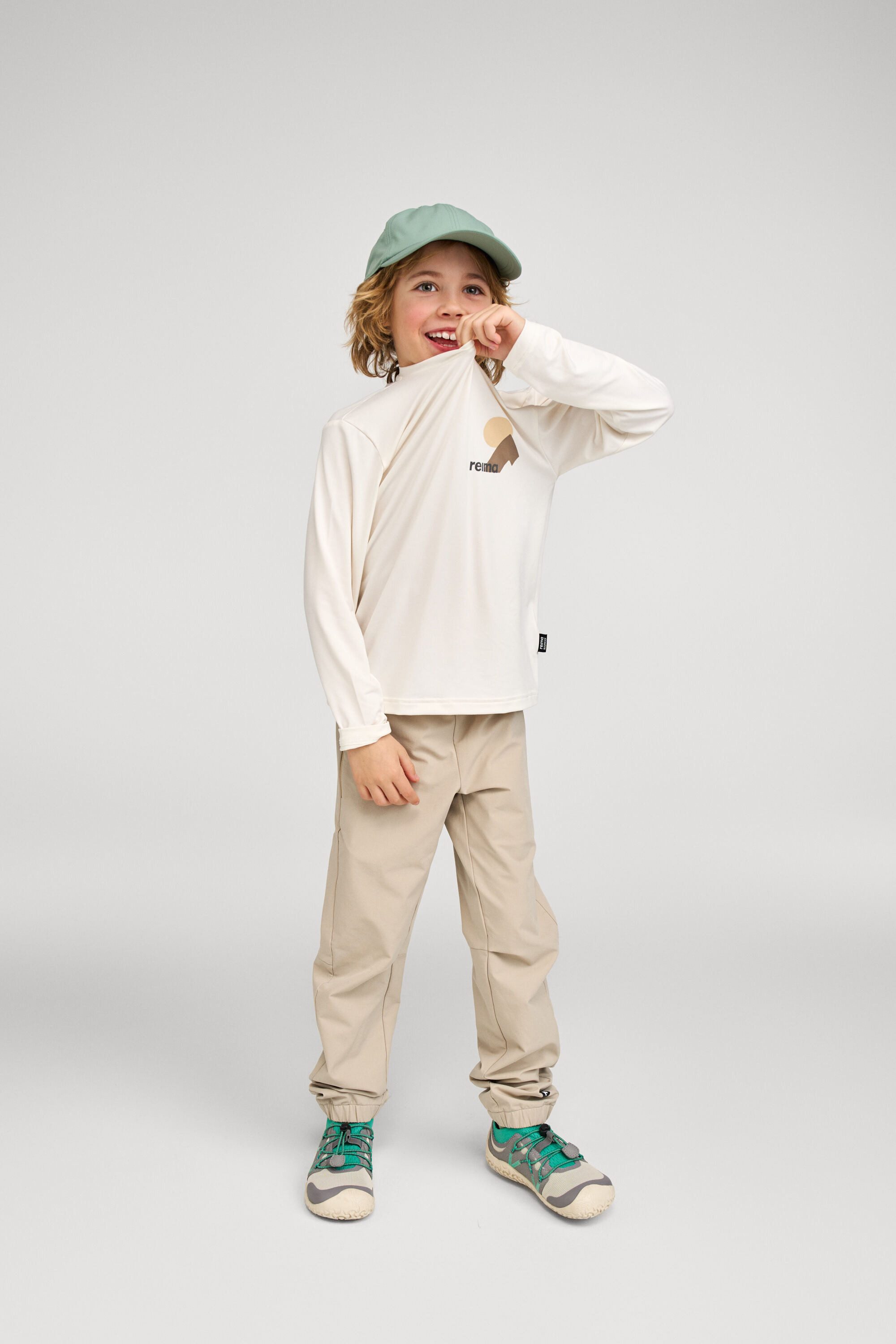 reima T-Shirt INISTA Langarmshirt BugProof Anti-Bite Ausrüstung wehrt Insekten ab – Bild 4 von 5