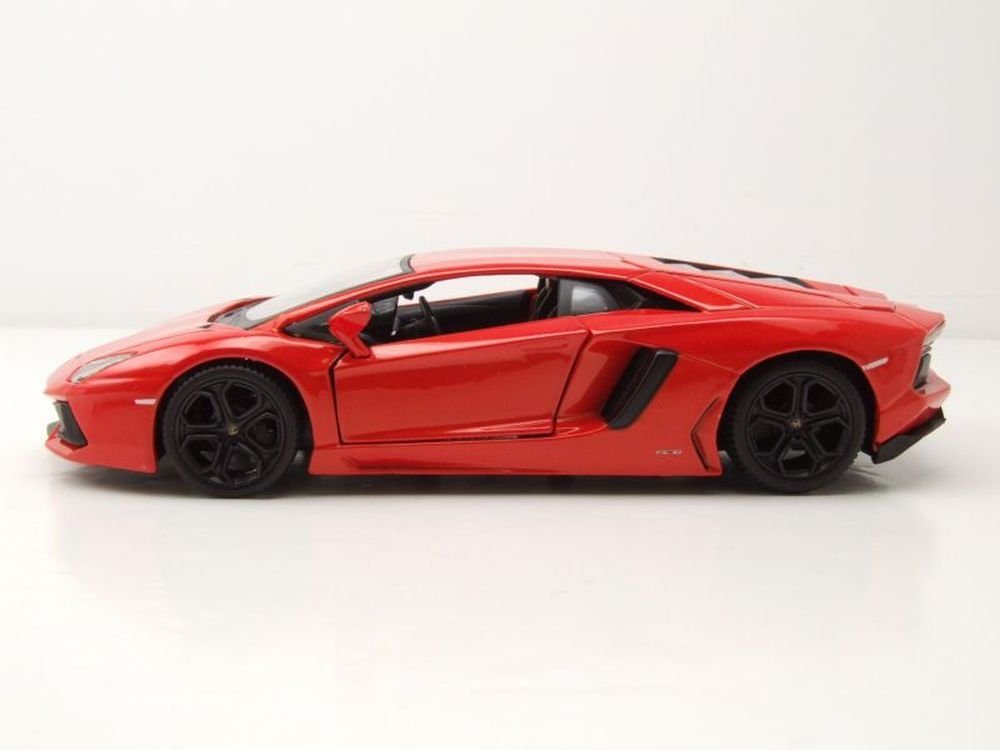 Maisto® Modellauto Lamborghini Aventador LP700-4 orange metallic Modellauto 1:24 Maisto, Maßstab 1:24