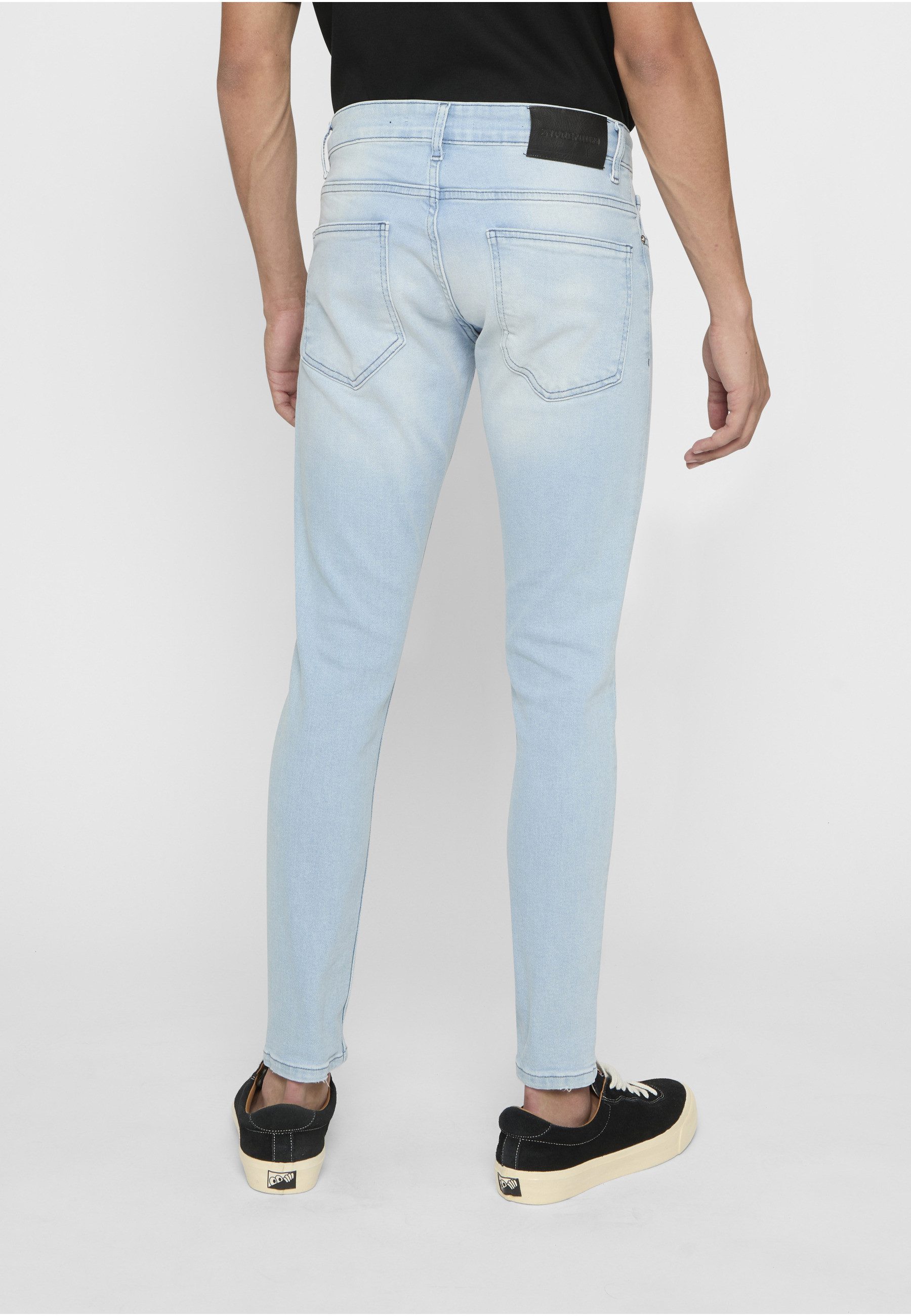 2Y Premium Bequeme Jeans 2Y Premium Herren 2Y Destroyed Skinny Fit Jeans