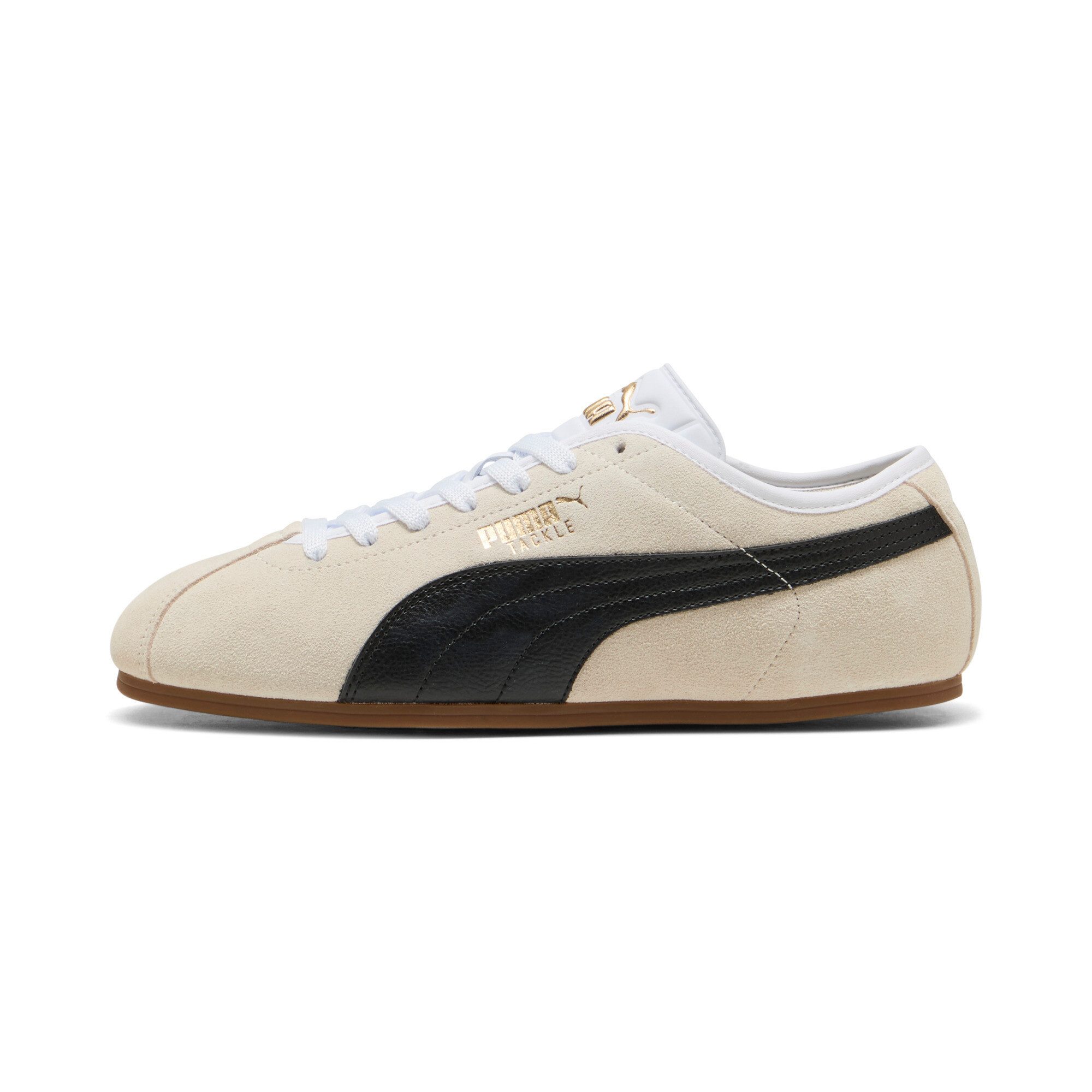 PUMA TACKLE Sneaker mit sportlichem Stil, mit Schnürverschluss, Obermaterial aus Leder