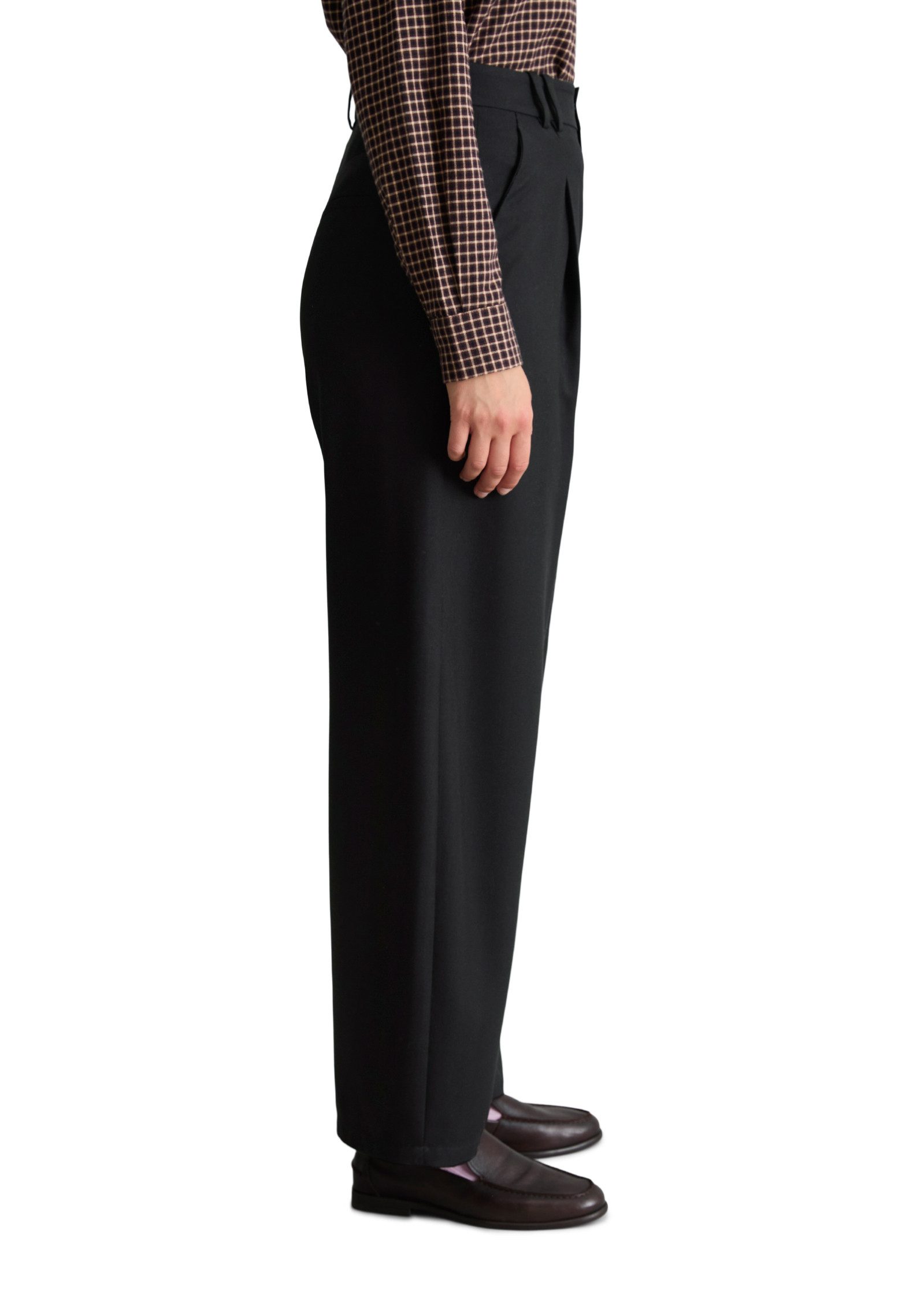 Marc O'Polo DENIM Chinohose aus Polyester-Viskose-Mix – Bild 2 von 5