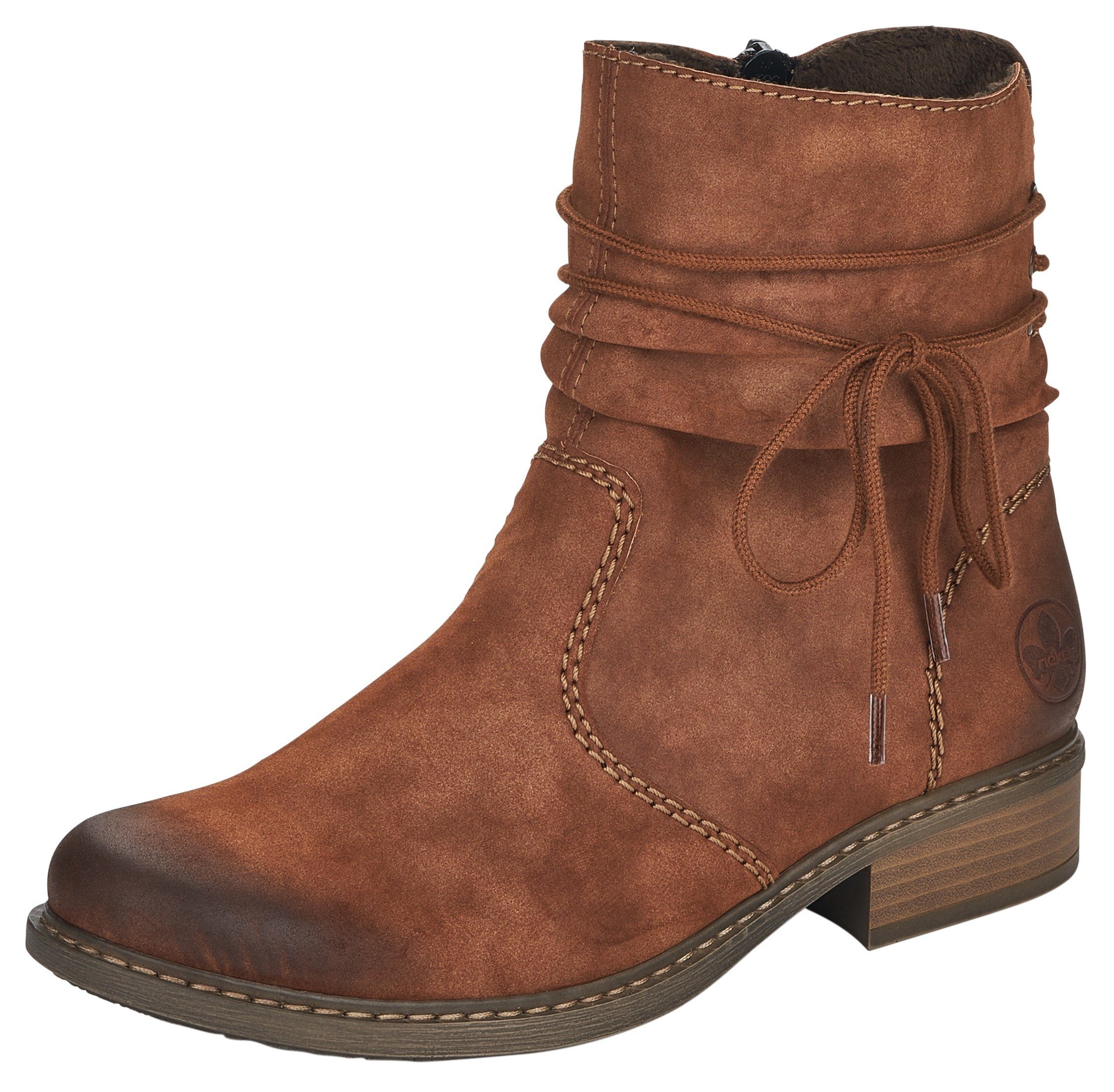 Rieker Stiefelette in aktueller Used-Optik günstig online kaufen