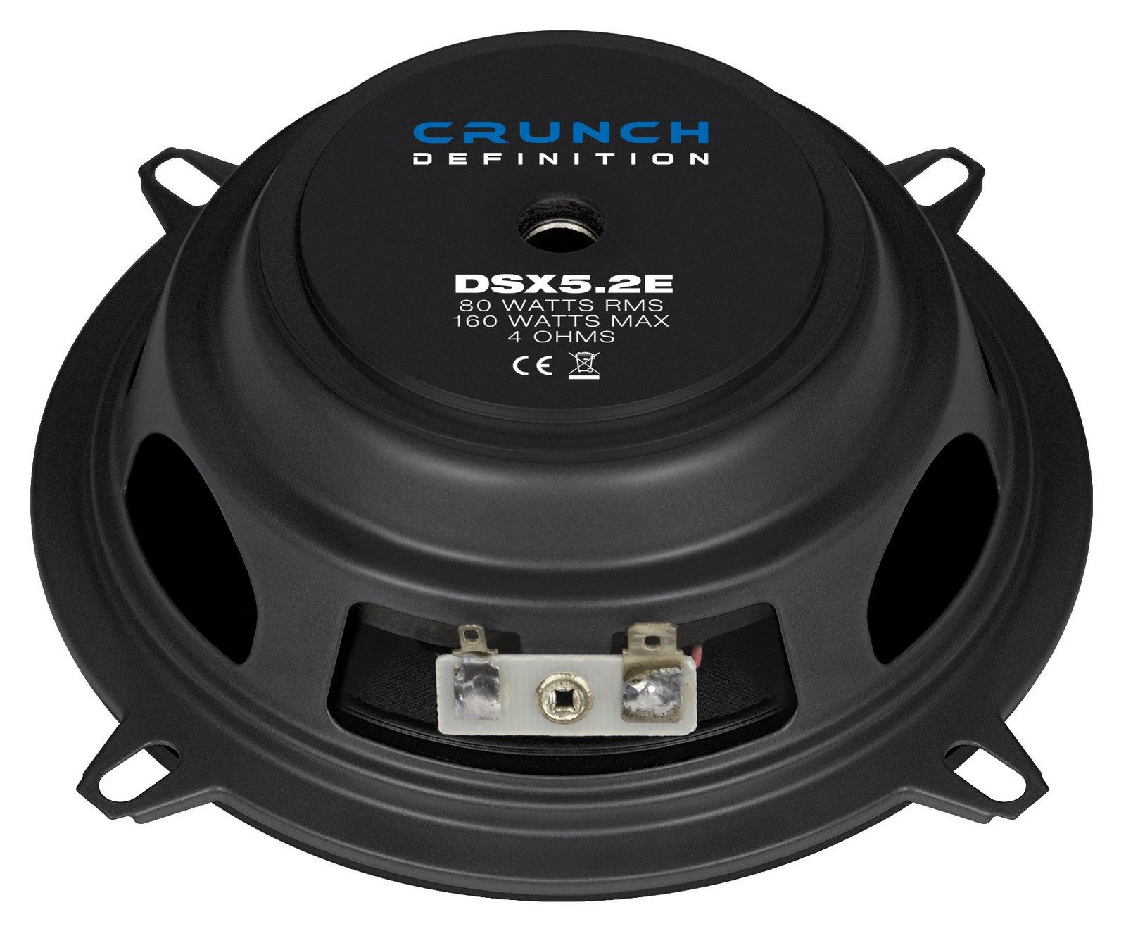 Crunch DSX5.2E (5.25) Lautsprecher Komponenten-System super flach Auto-Lautsprecher (80 W)