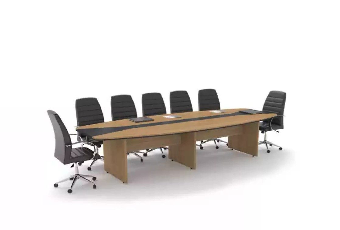 Xlmoebel Konferenztisch Schreibtisch Besprechungstisch 480cm xxl für Meetings, Made in Europa