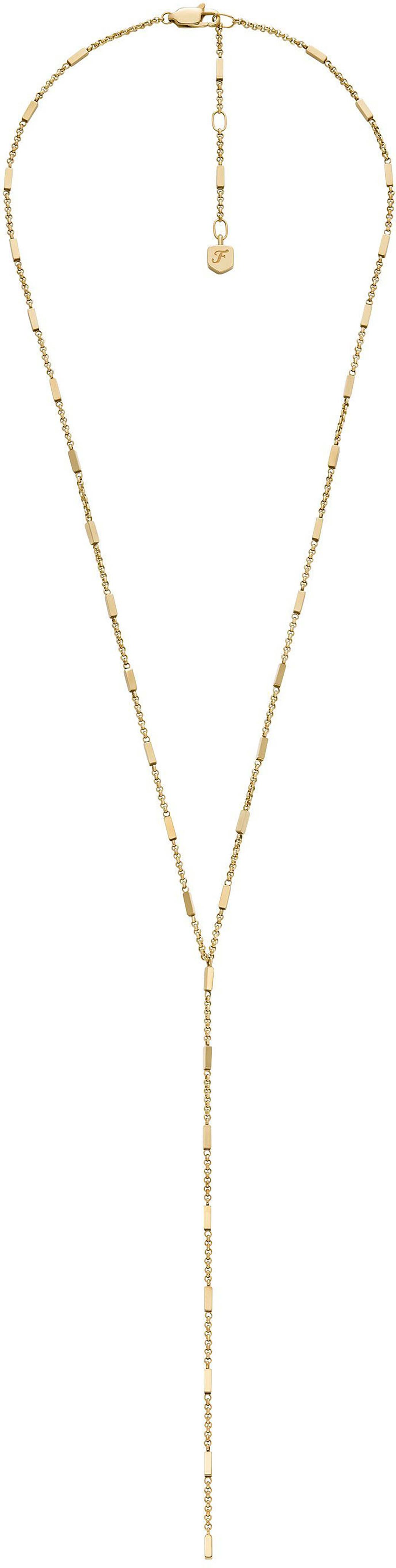 Fossil Y-Kette Schmuck Geschenk Edelstahl Halskette Jewelry