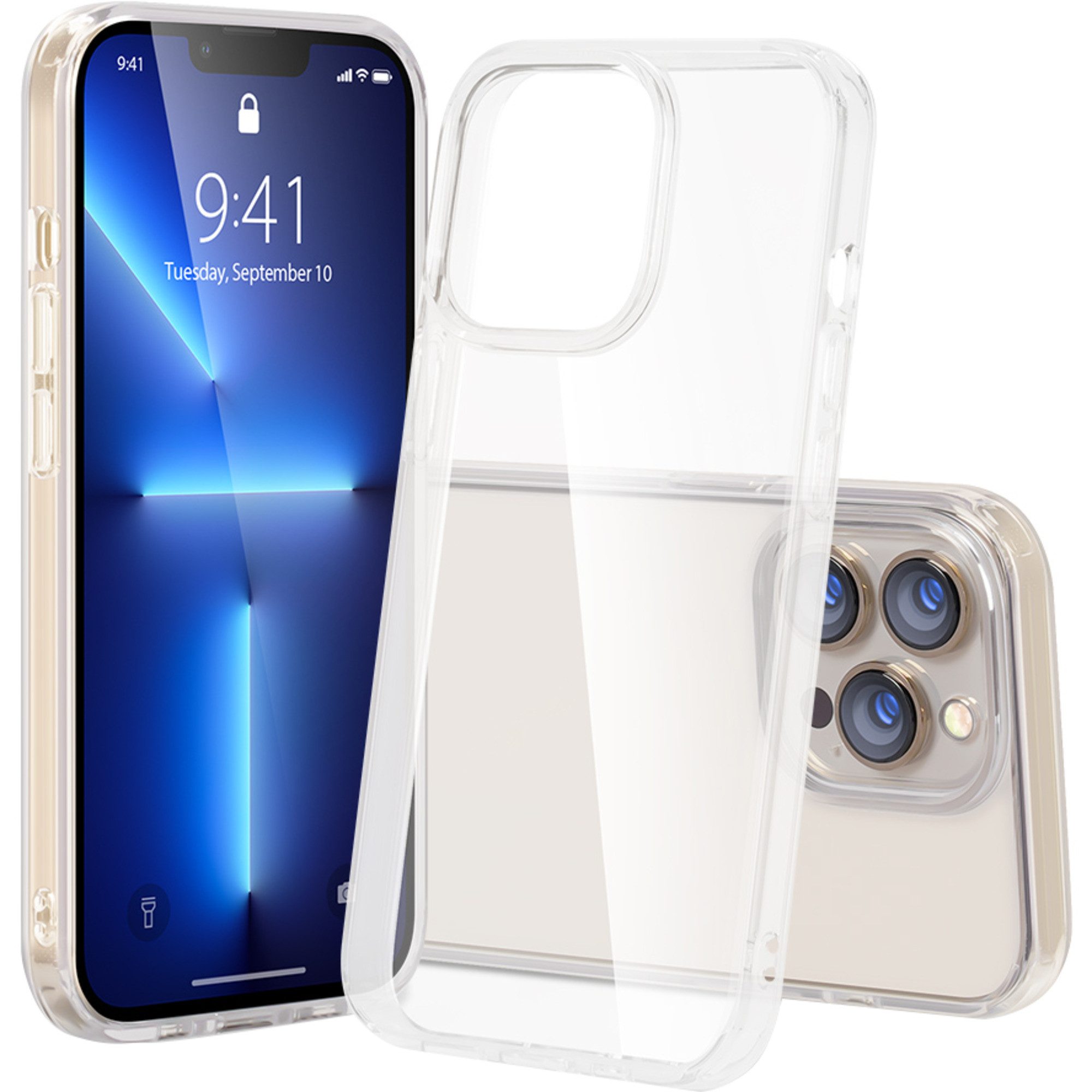 nevox Displayschutzfolie Nevox StyleShell SHOCKFlex, Handyhülle, (iPhone 16
