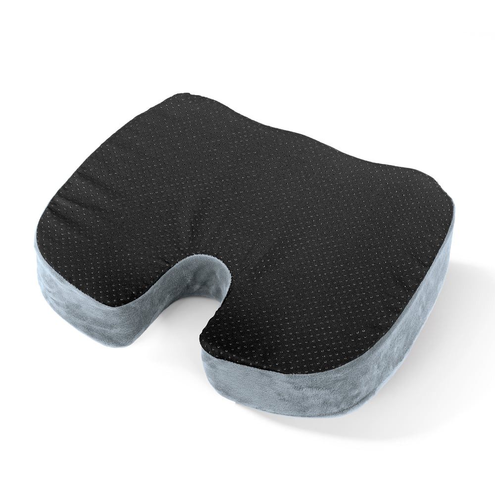 VITALmaxx Sitzkissen ergonomisches Gelkissen inkl. Fleecebezug, Sitzkomfort Kühl-Effekt Komfort Sitzen Büro soft ideal für unterwegs