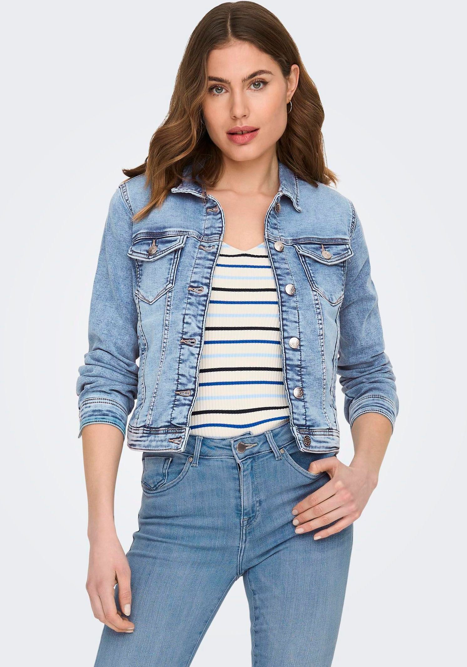 Blaue Jeansjacken für Damen online kaufen | OTTO