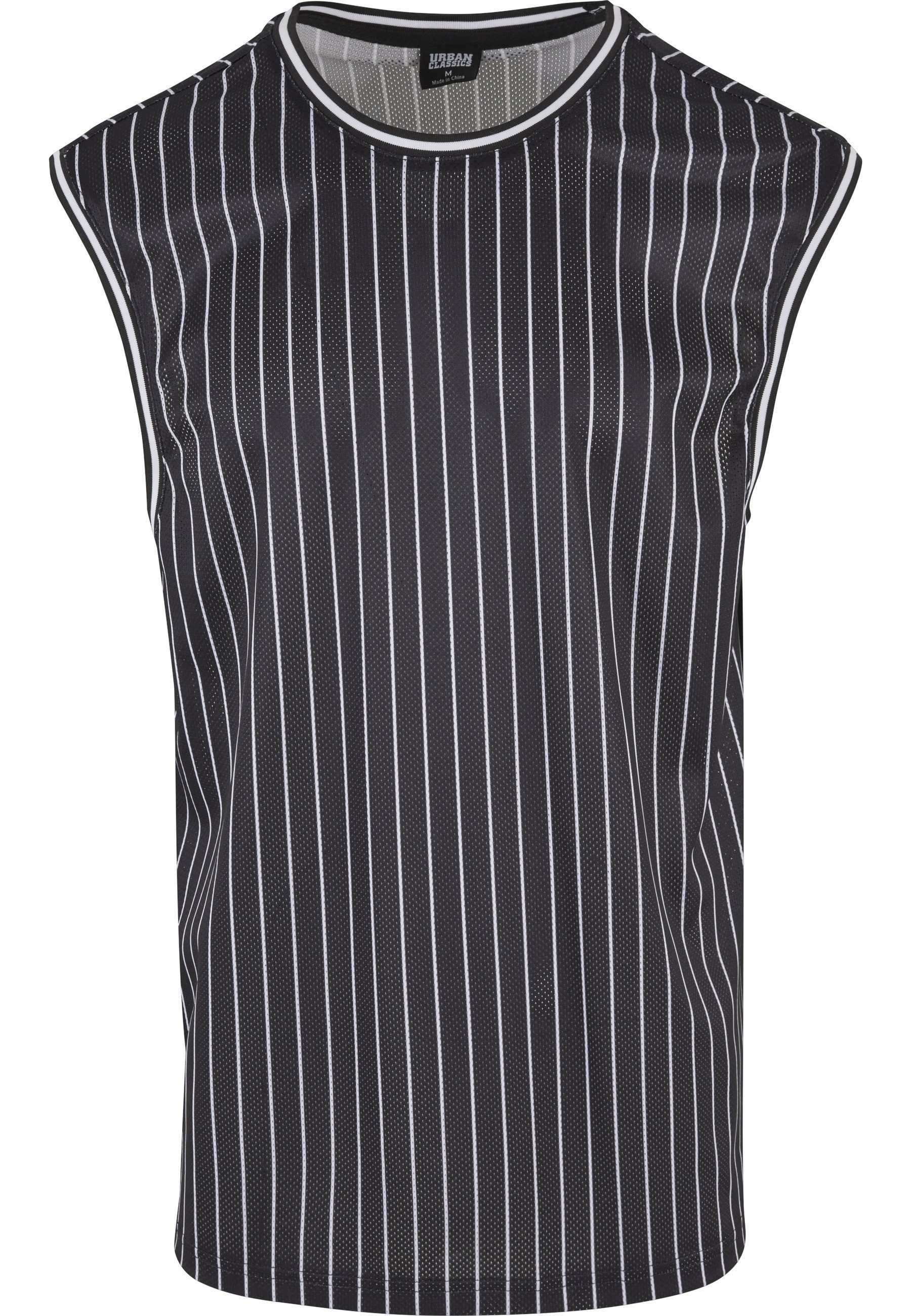 URBAN CLASSICS Tanktop Urban Classics Striped Mesh Tanktop (1-tlg)