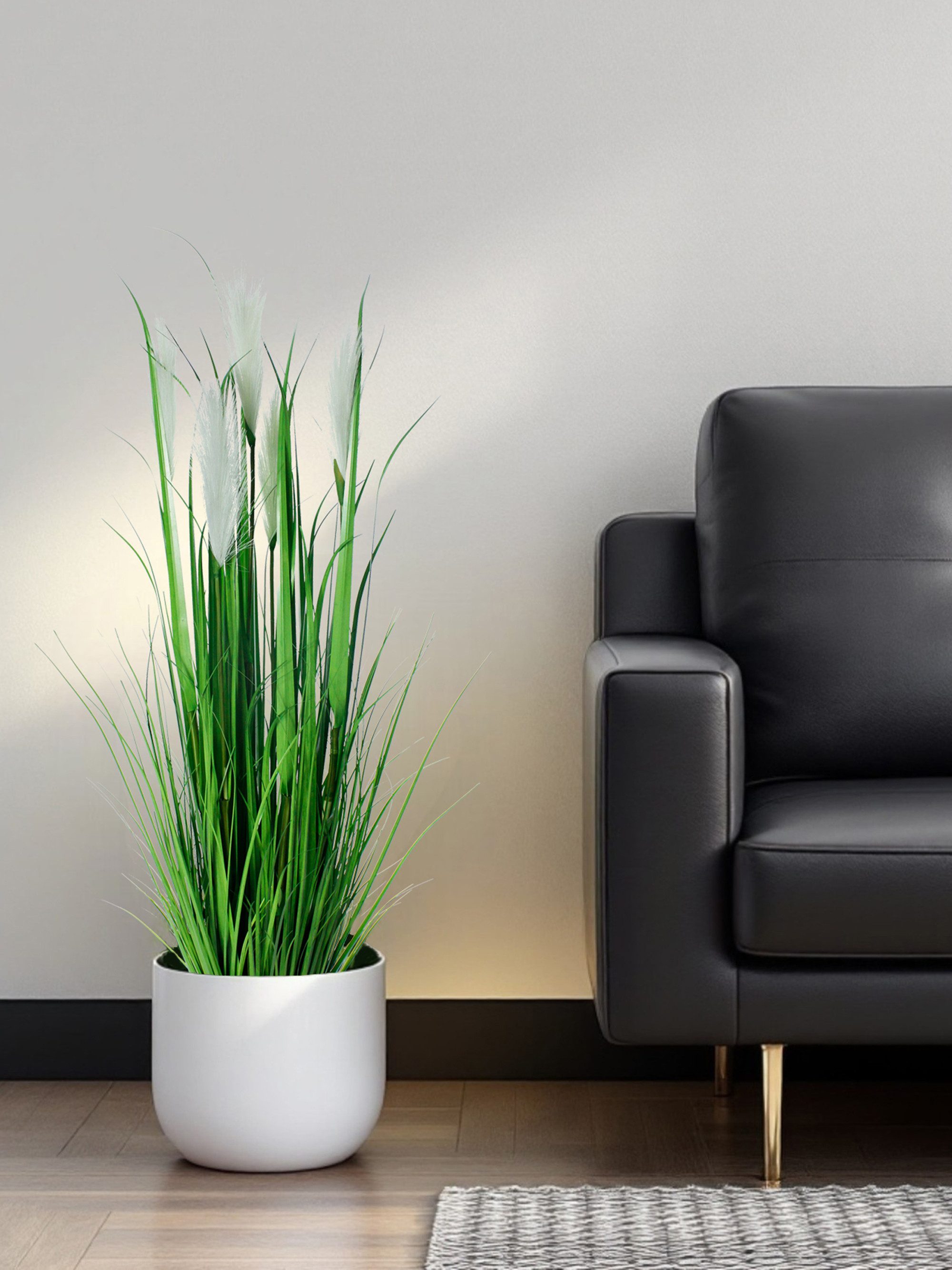 Kunstgras KP108 Kunstpflanze Kunstgräser Dekoration Pampasgras, Arnusa, Höh günstig online kaufen