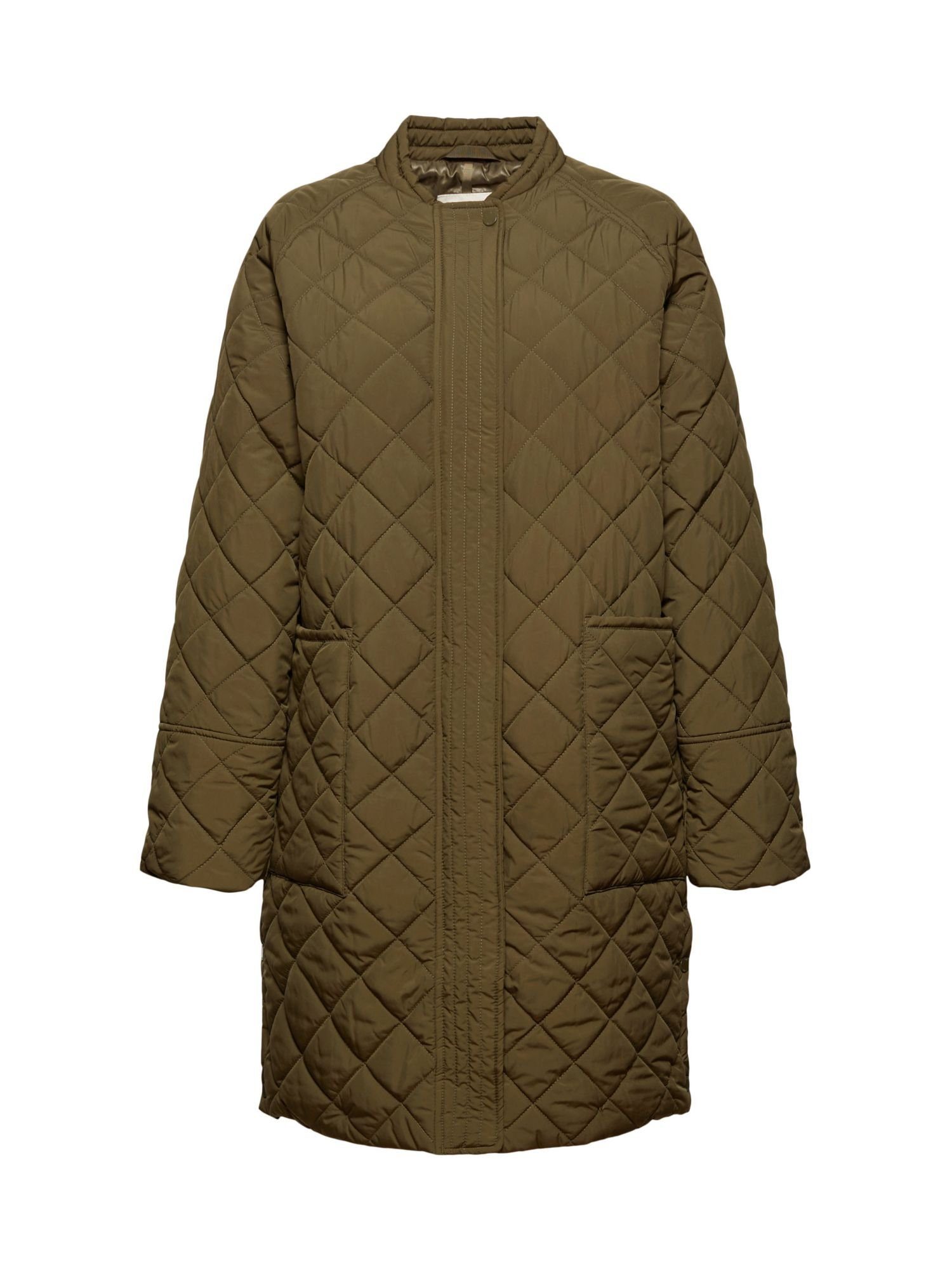 Esprit Wintermantel »Recycelt: Mantel mit Diamant-Steppung« online kaufen |  OTTO