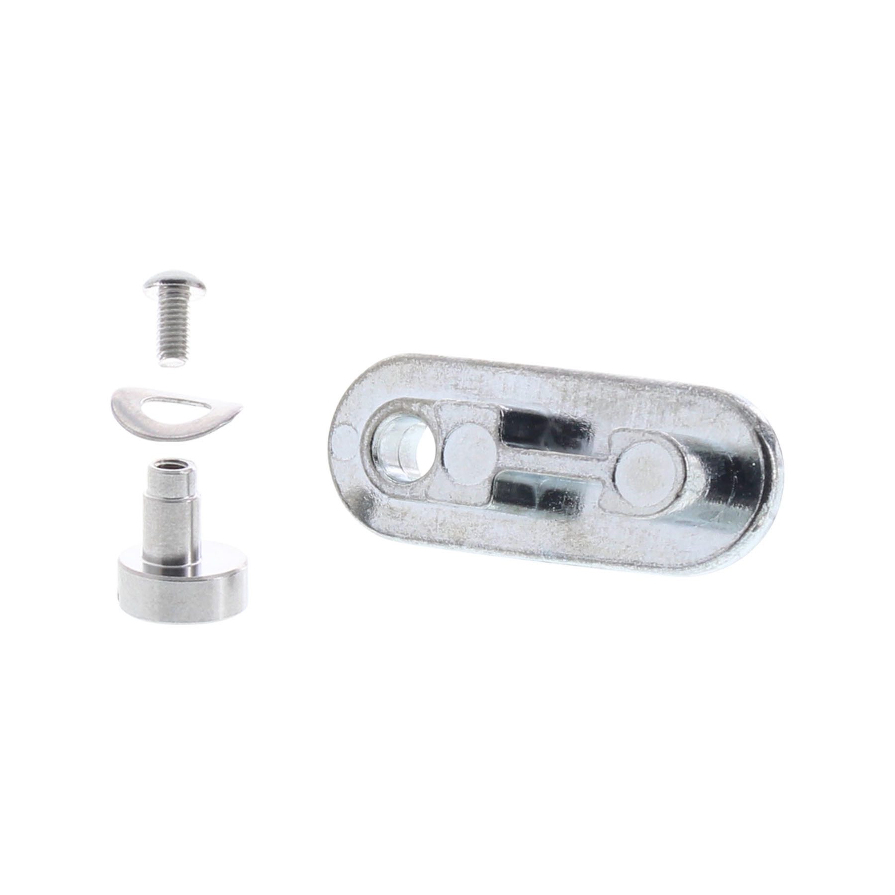 FEPS Fensterbeschlag Schwinge Zapfen U-Scheibe SI-SW001 Ersatzteil für Siegenia Kippriegel (für Siegenia Kippriegelbauteil, 1 St., schraubbar), als Ersatz für SIEGENIA SASSOS0007.