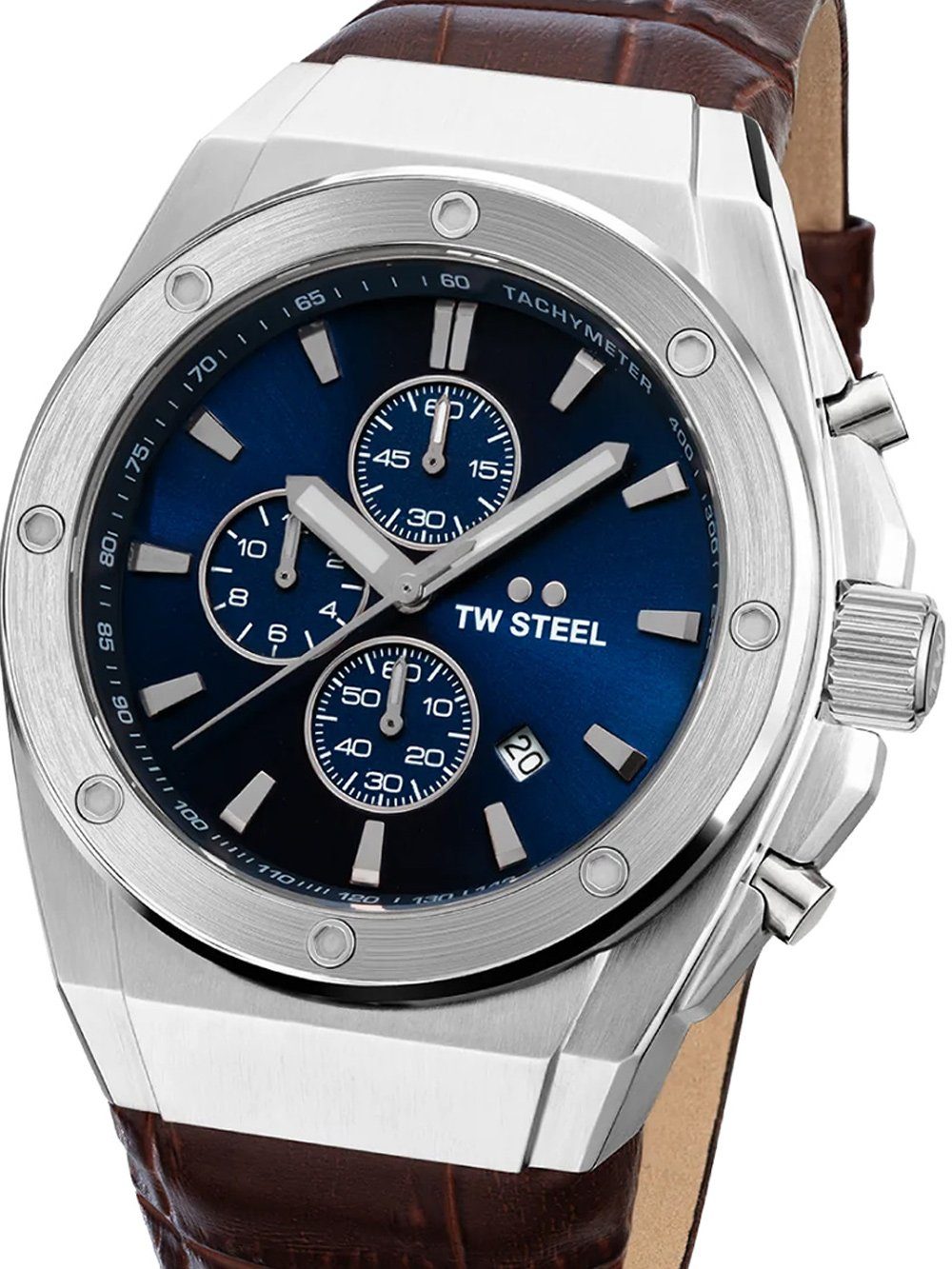 TW Steel Quarzuhr TW-SteelCE4107 CEO Tech Chronograph Herrenuhr 44mm 10ATM TW-SteelCE4107 CEO Tech Chronograph Herrenuhr 44mm 10ATM
